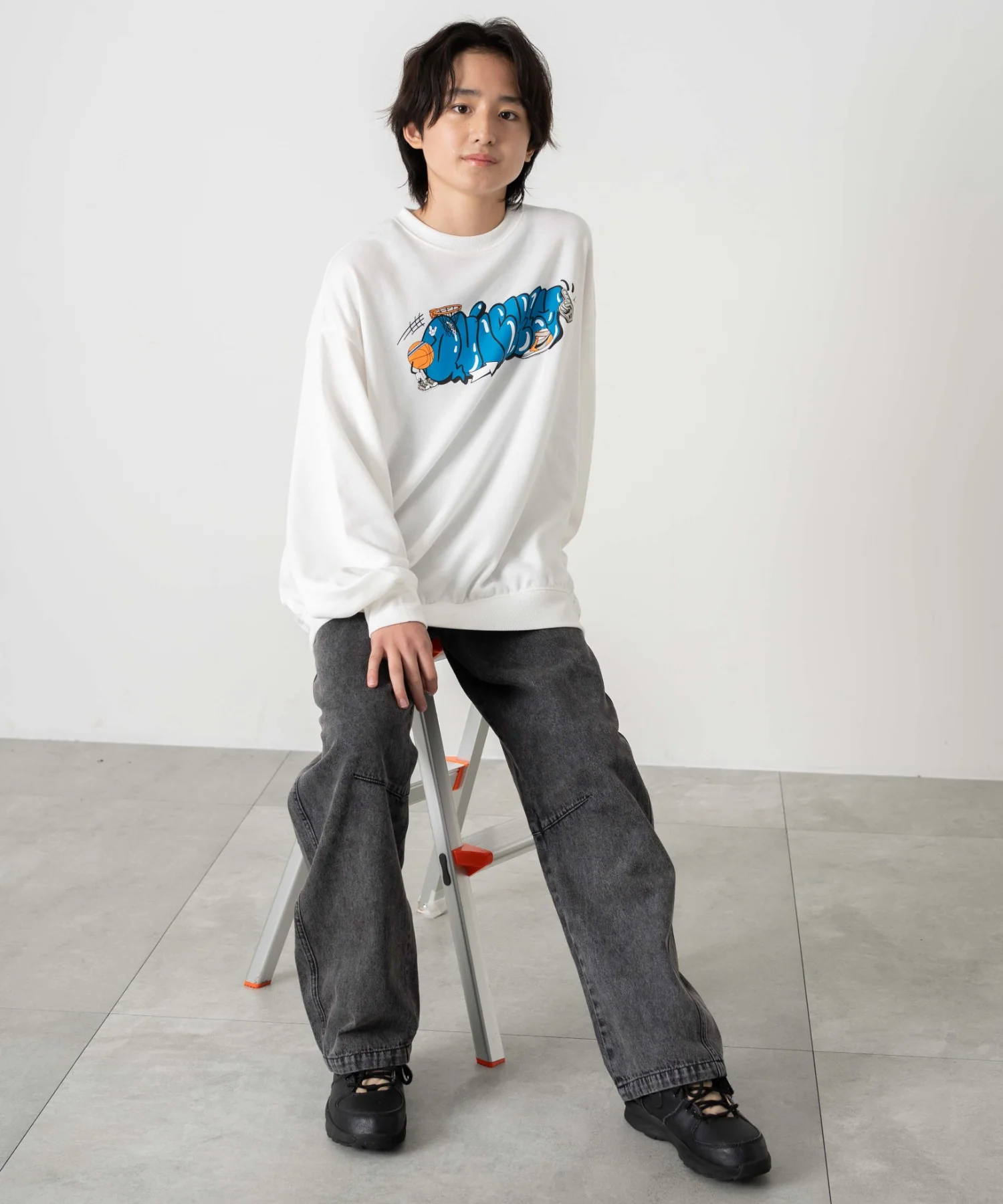イージーバレルレッグデニムパンツ（JUNIOR） - Image 7