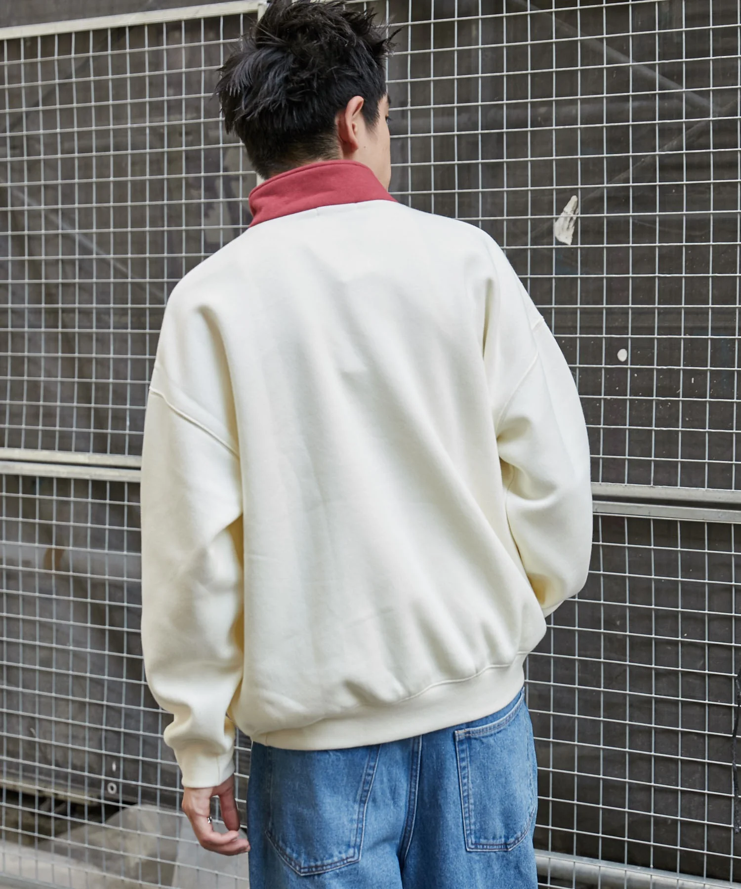 サークルロゴハーフジッププルオーバー - Image 14