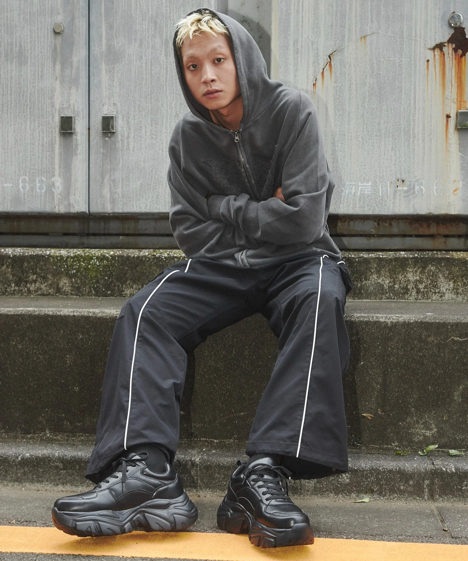 【メンズ】厚底ボリュームダッドスニーカー - Image 5