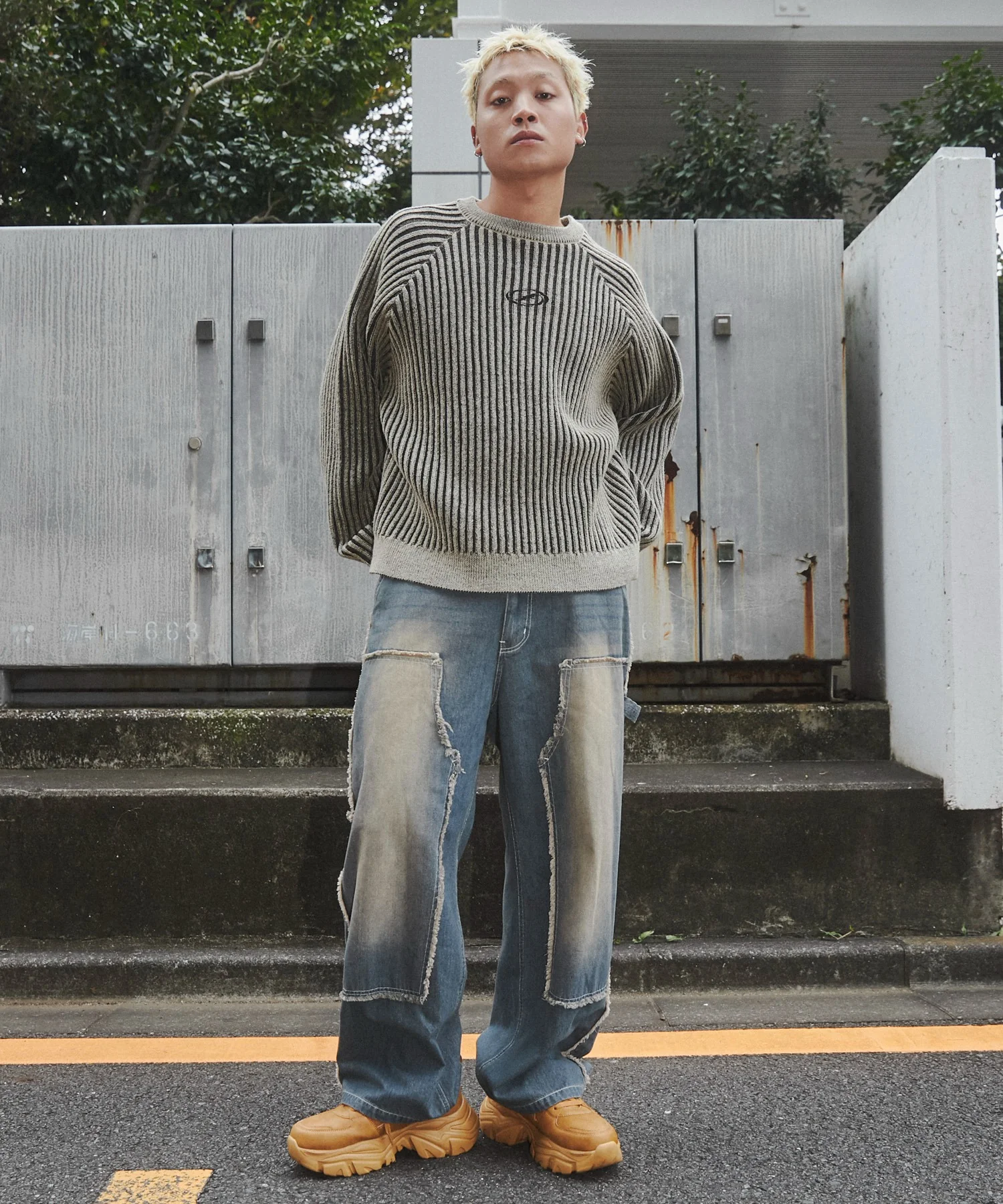 【メンズ】厚底ボリュームダッドスニーカー - Image 7