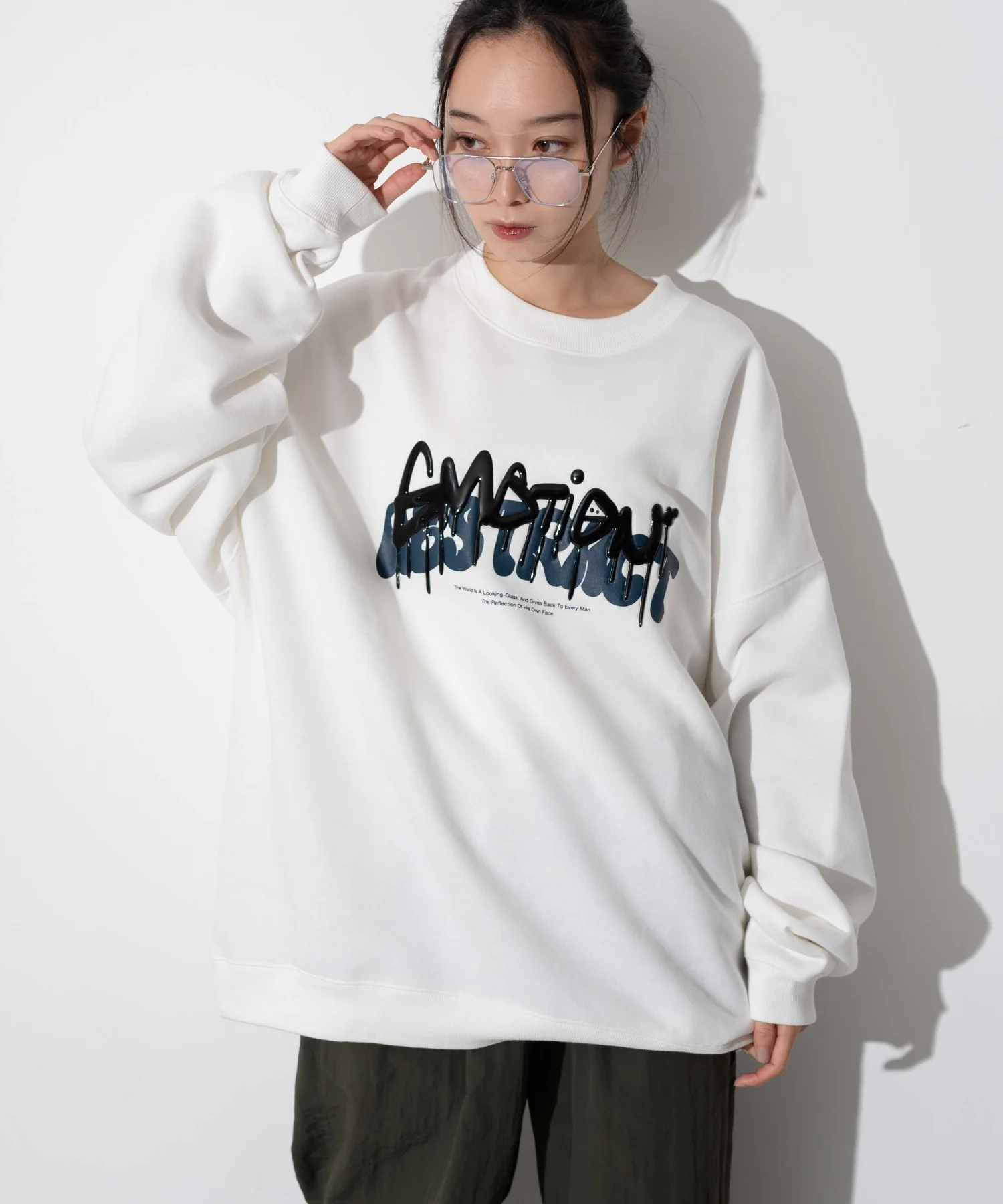メタリックロゴプルオーバー - Image 10