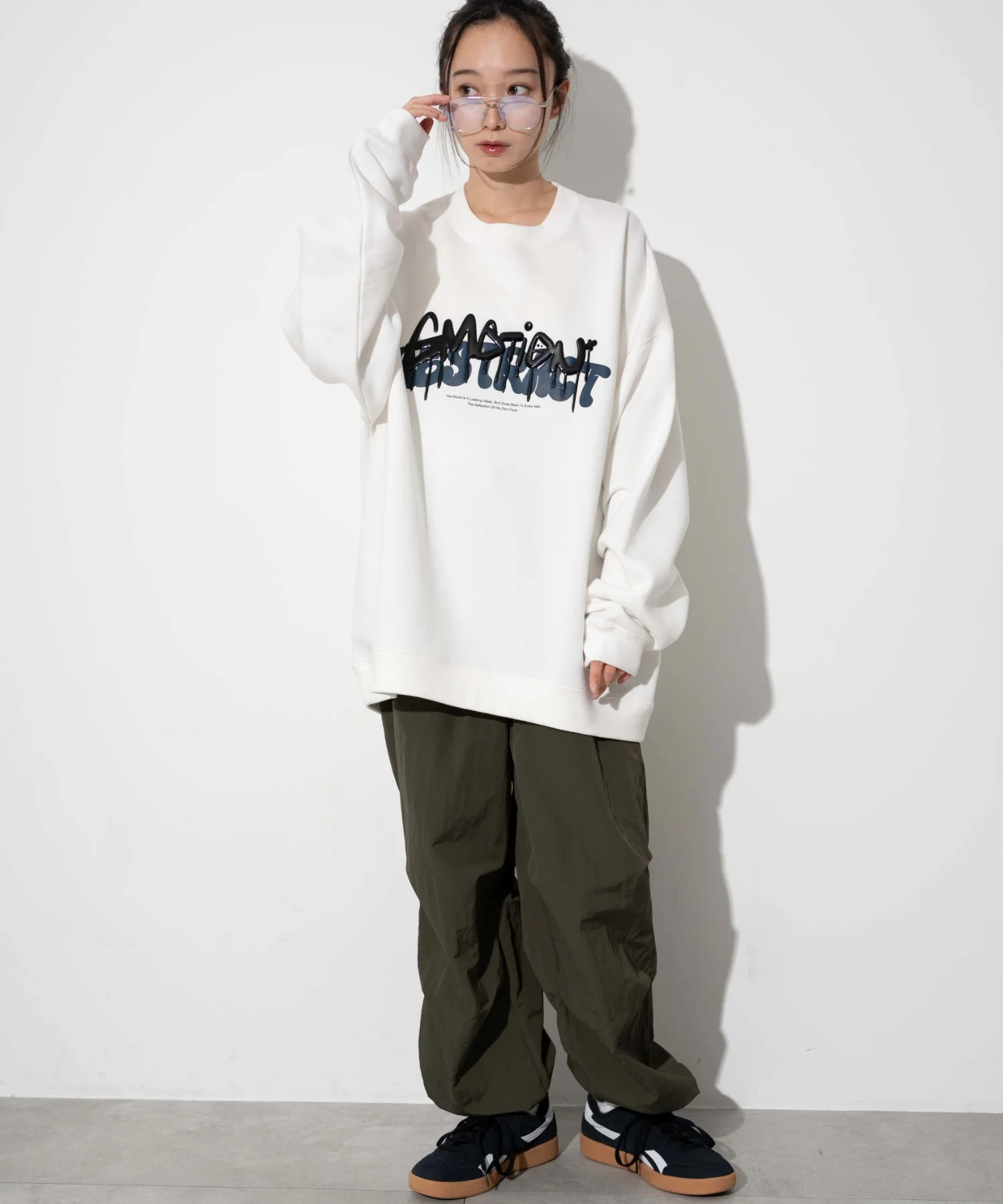 メタリックロゴプルオーバー - Image 13