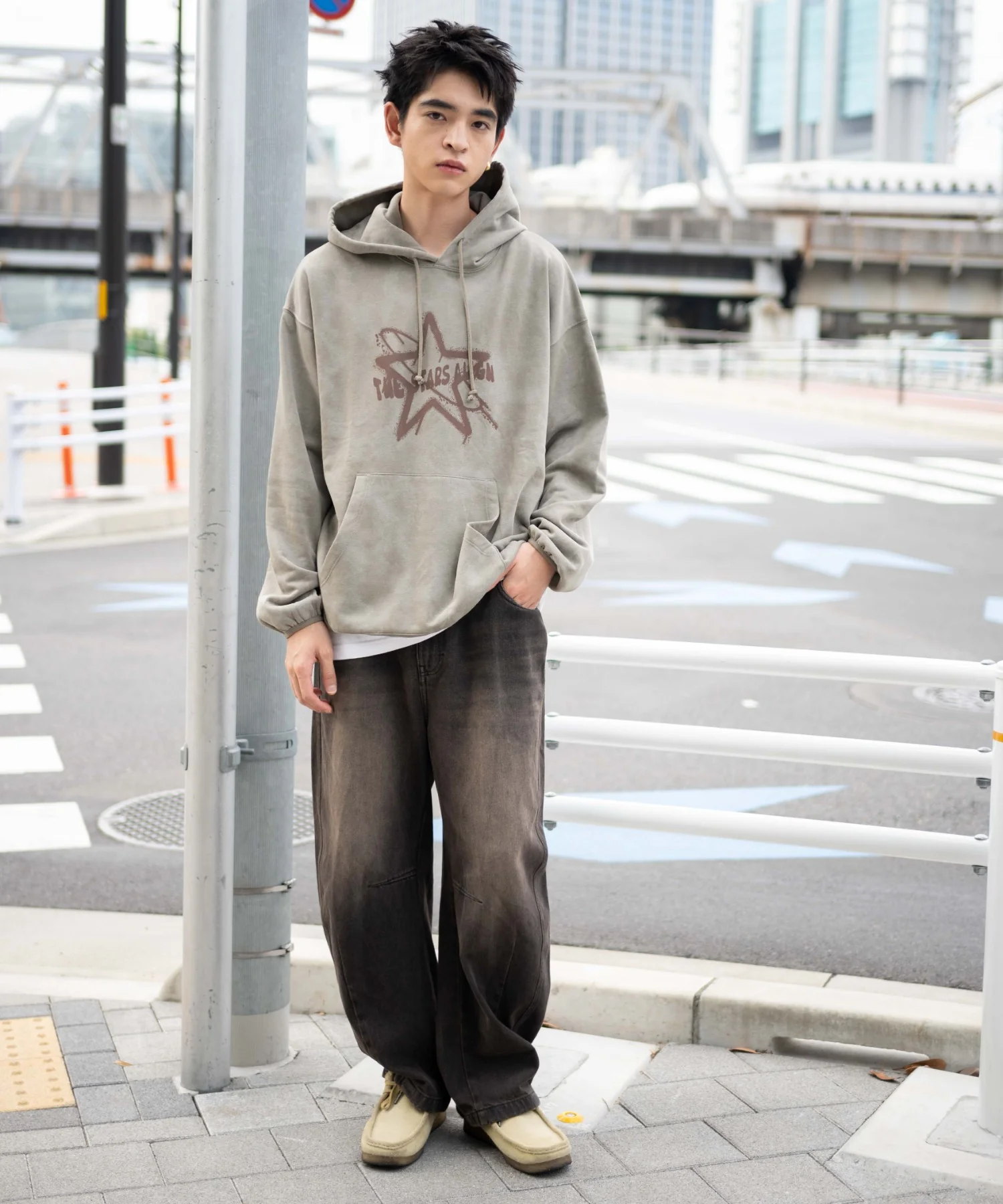 スノーダイグラフィックビッグパーカー - Image 9