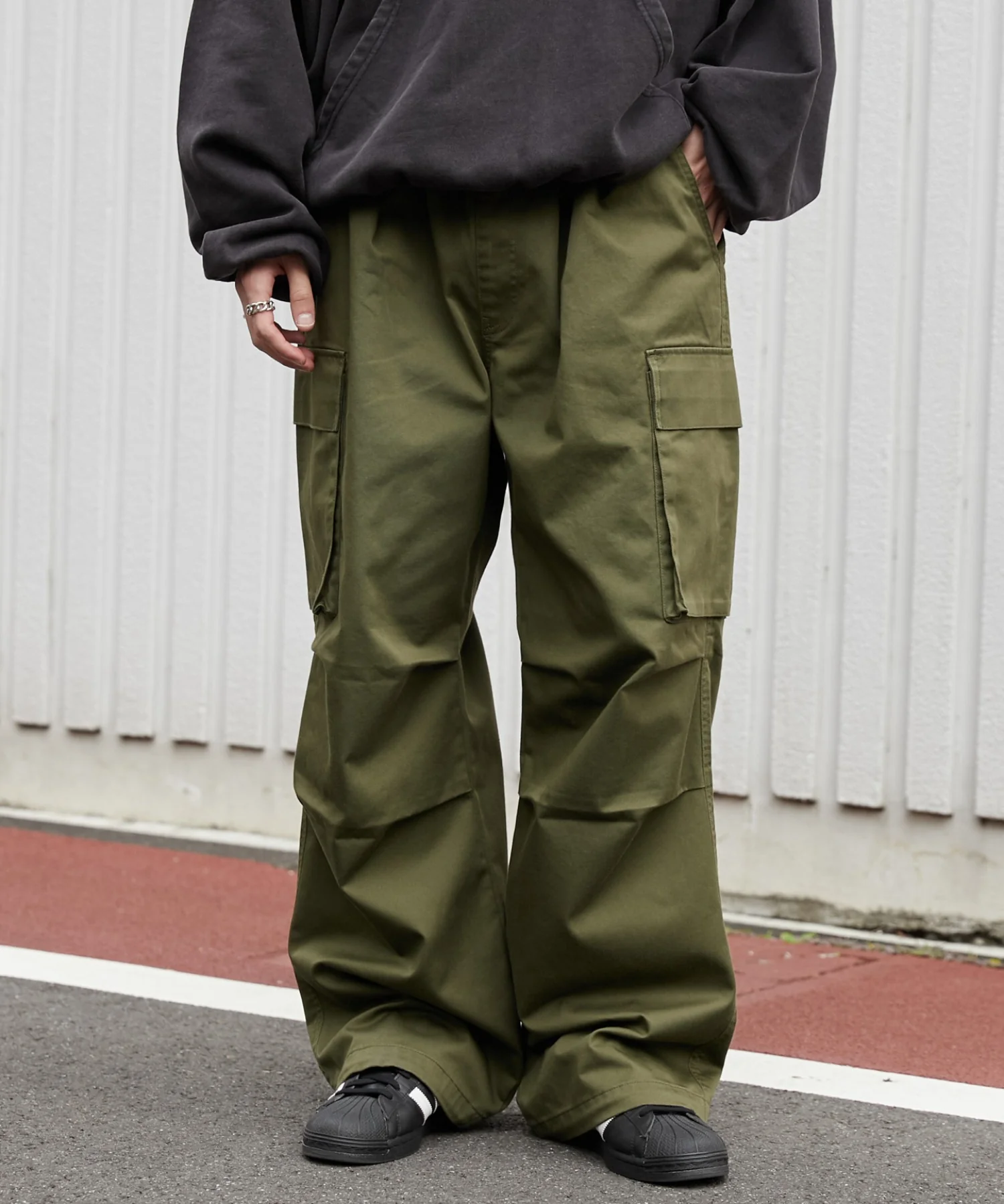 イージーワイドカーゴパンツ - Image 10