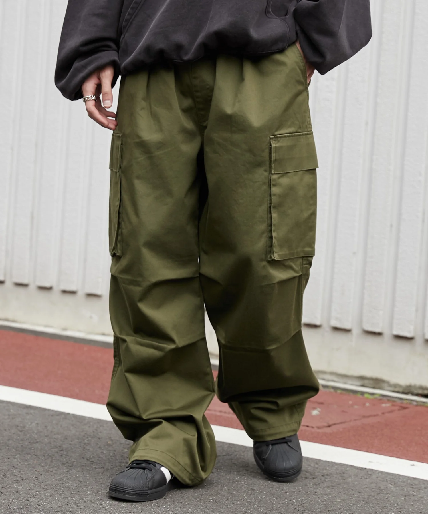 イージーワイドカーゴパンツ - Image 7