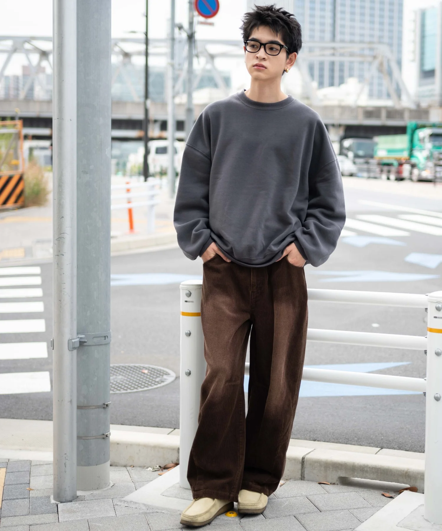 イージーバレルレッグコーデュロイパンツ - Image 15