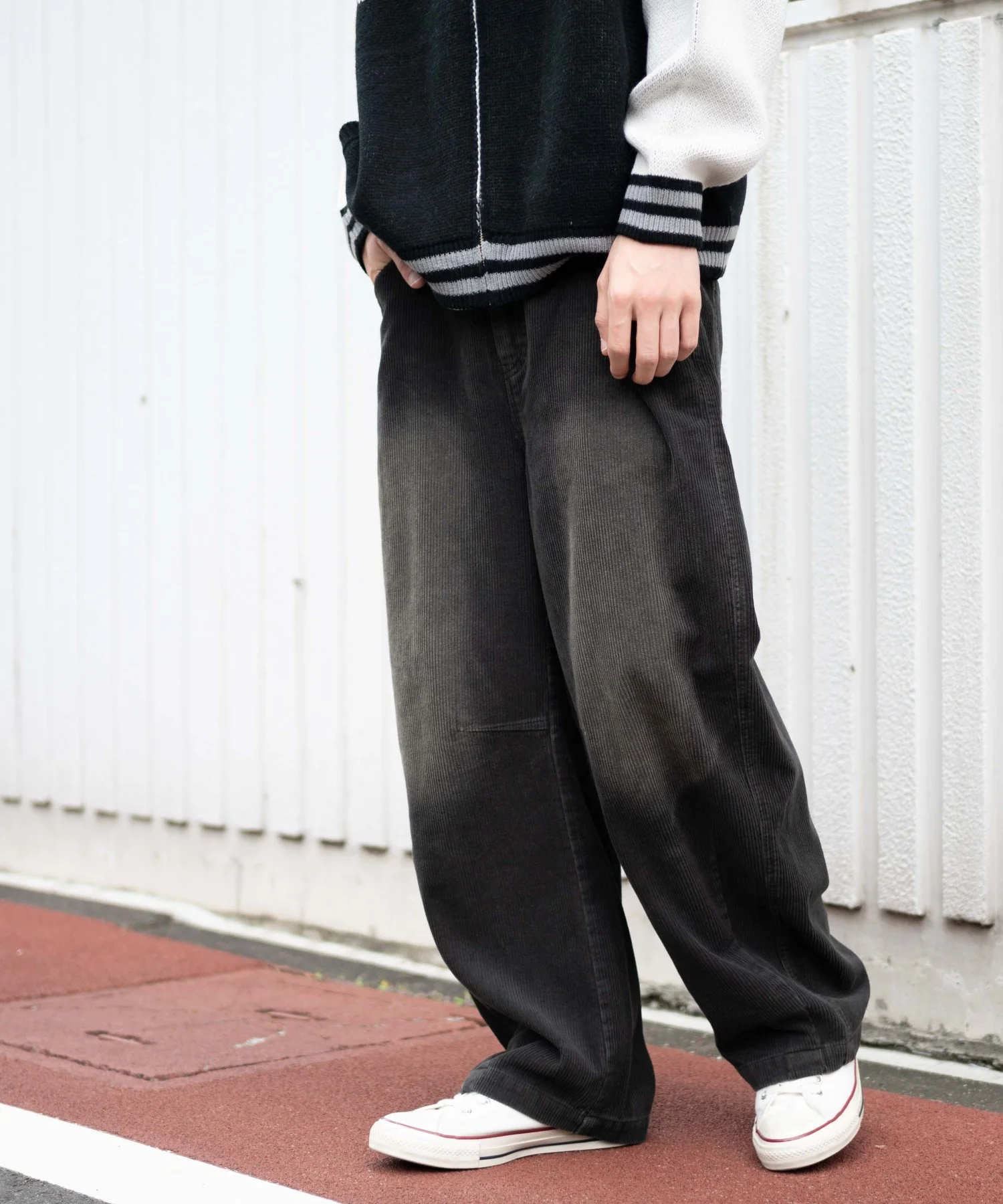 イージーバレルレッグコーデュロイパンツ - Image 5