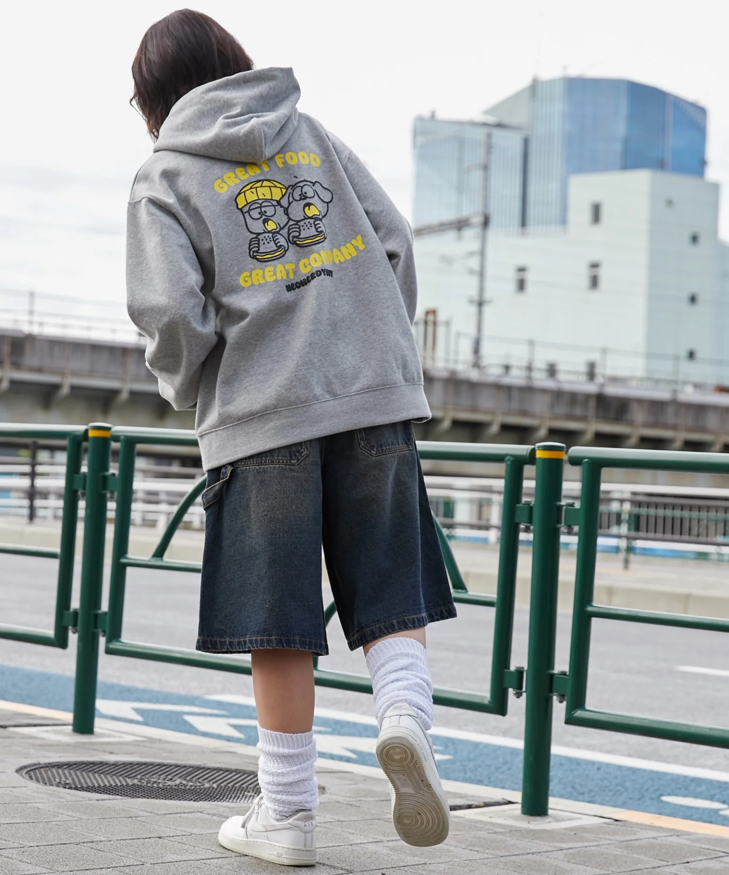 リラックスフィットTHEBOYグラフィックパーカー - Image 21