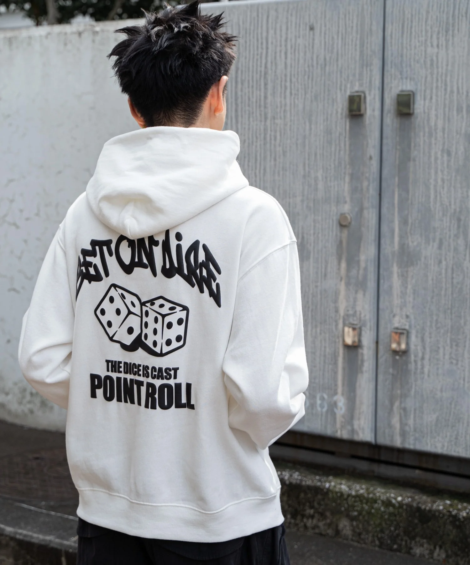 リラックスフィットグラフィックパーカー - Image 52