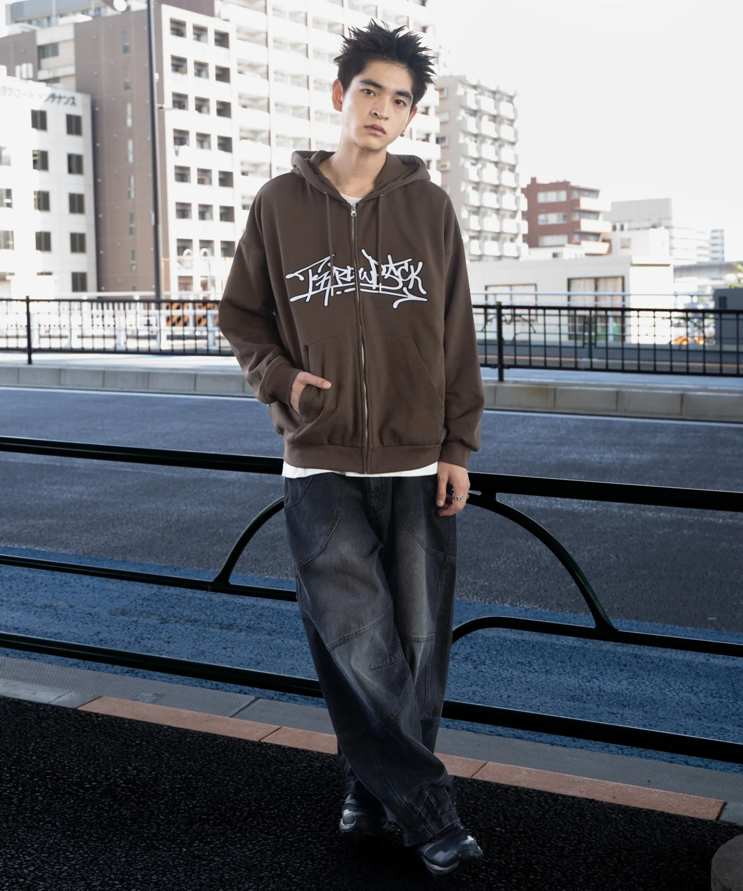 ワッペンロゴジップパーカー - Image 10
