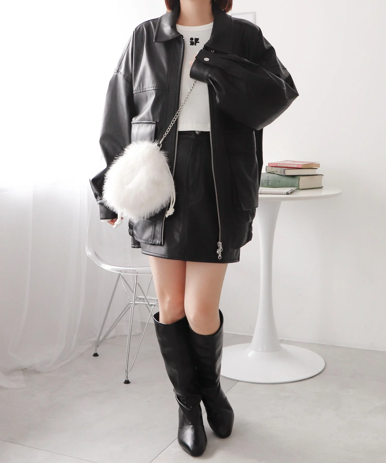ファー巾着チェーンショルダー - Image 18