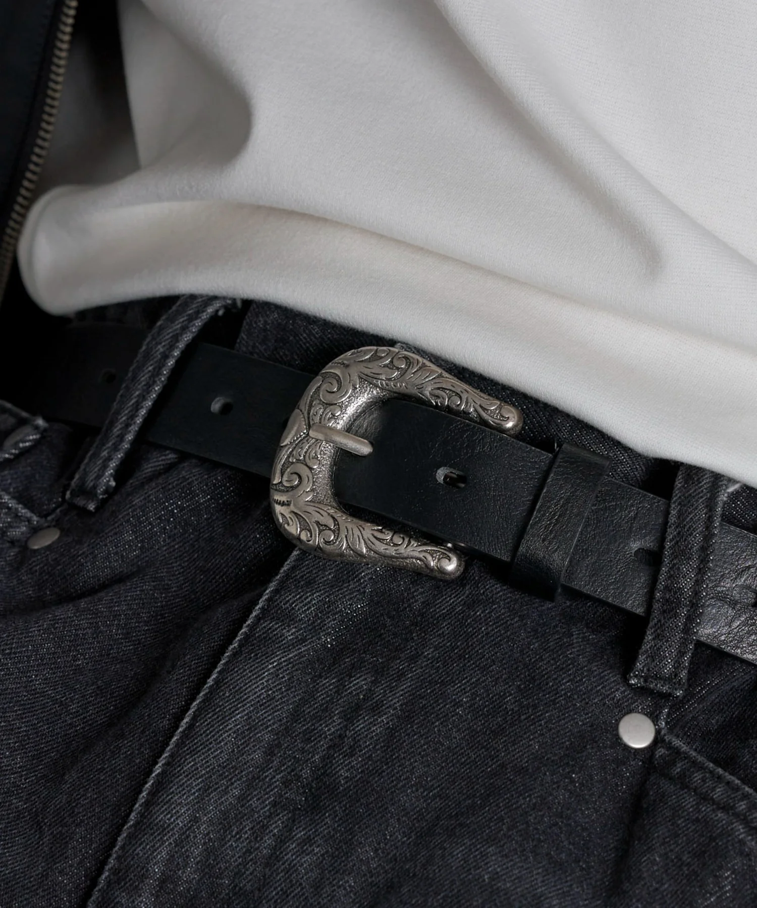 Mウエスタンバックルヴィンテージベルト - Image 11