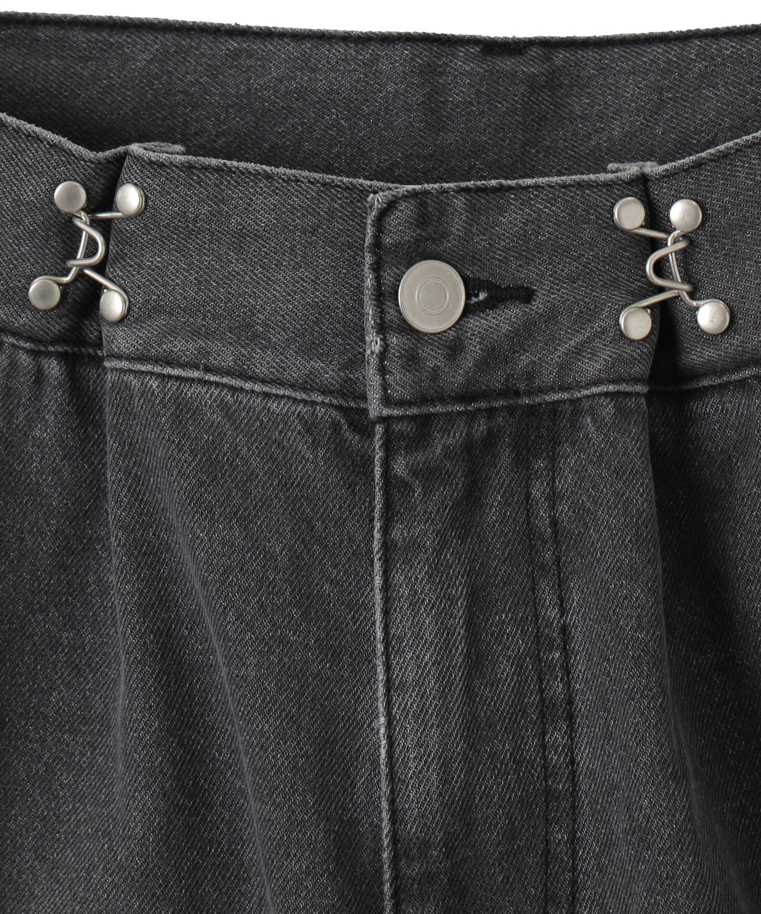 ウエストフックデニムワイドパンツ - Image 19
