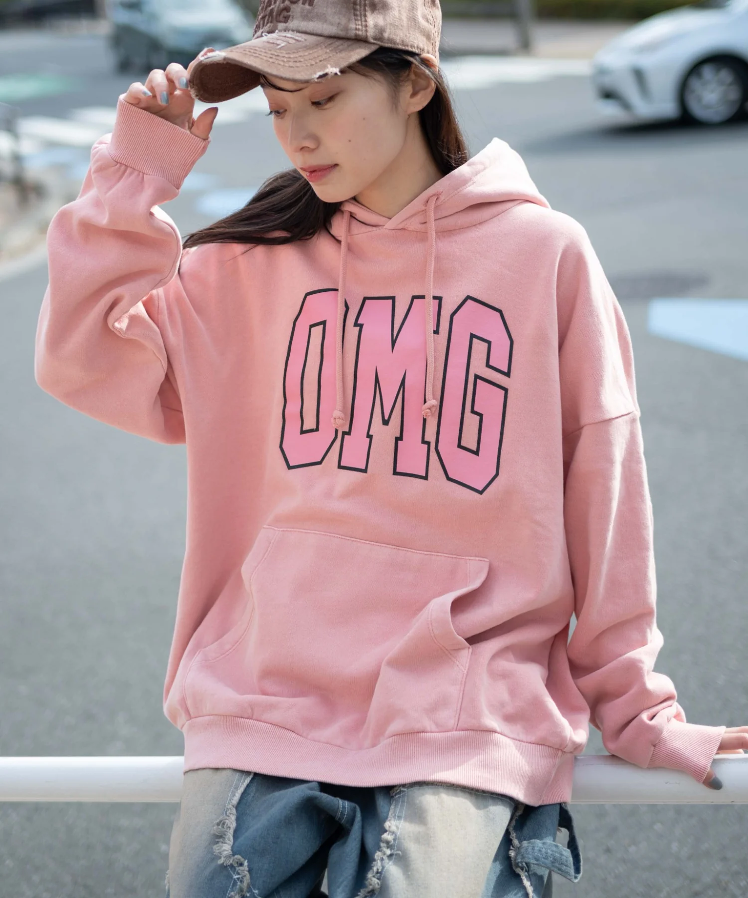 ピグメントOMGプルパーカー - Image 2