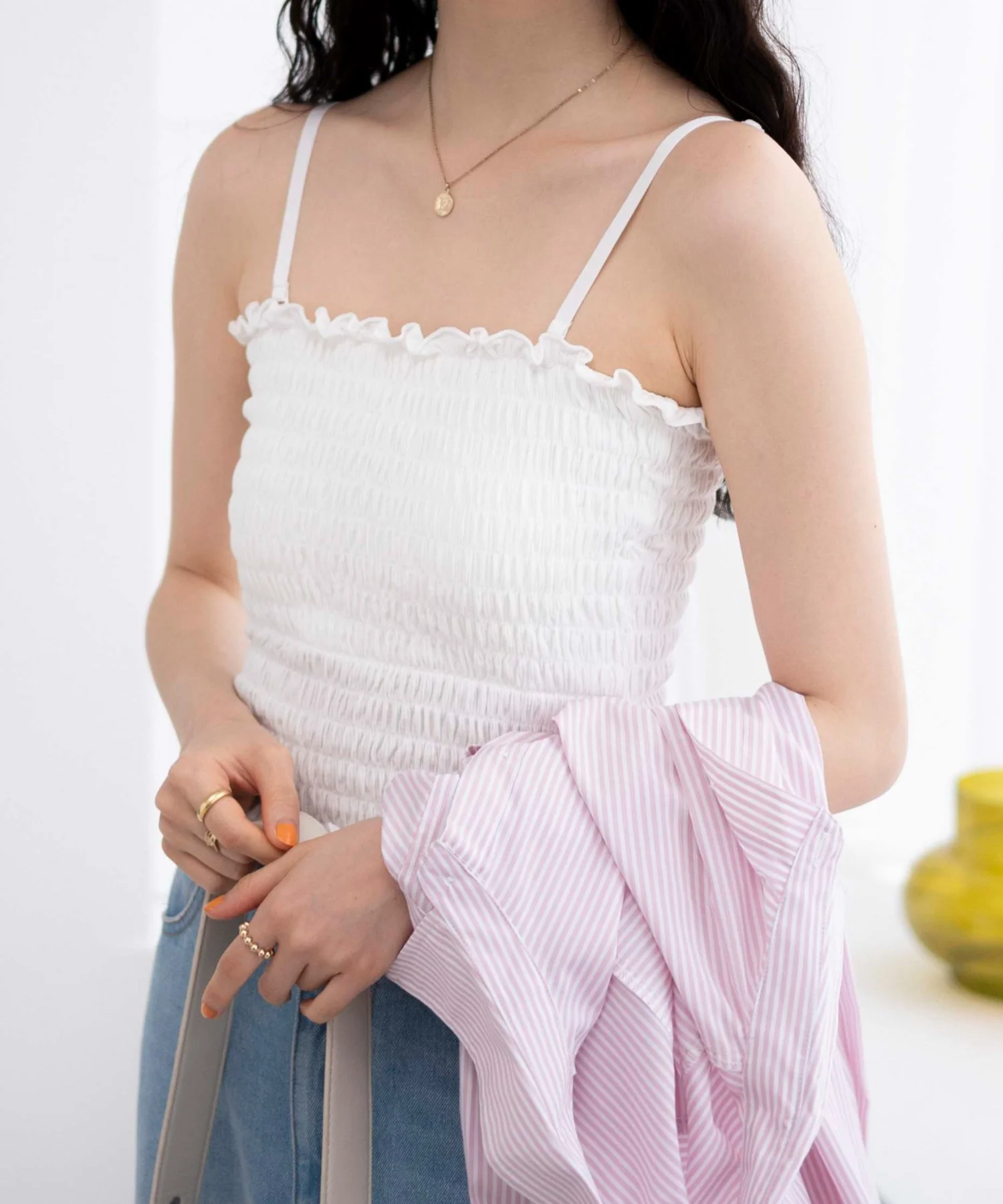 ２WAYシャーリングキャミ - Image 11