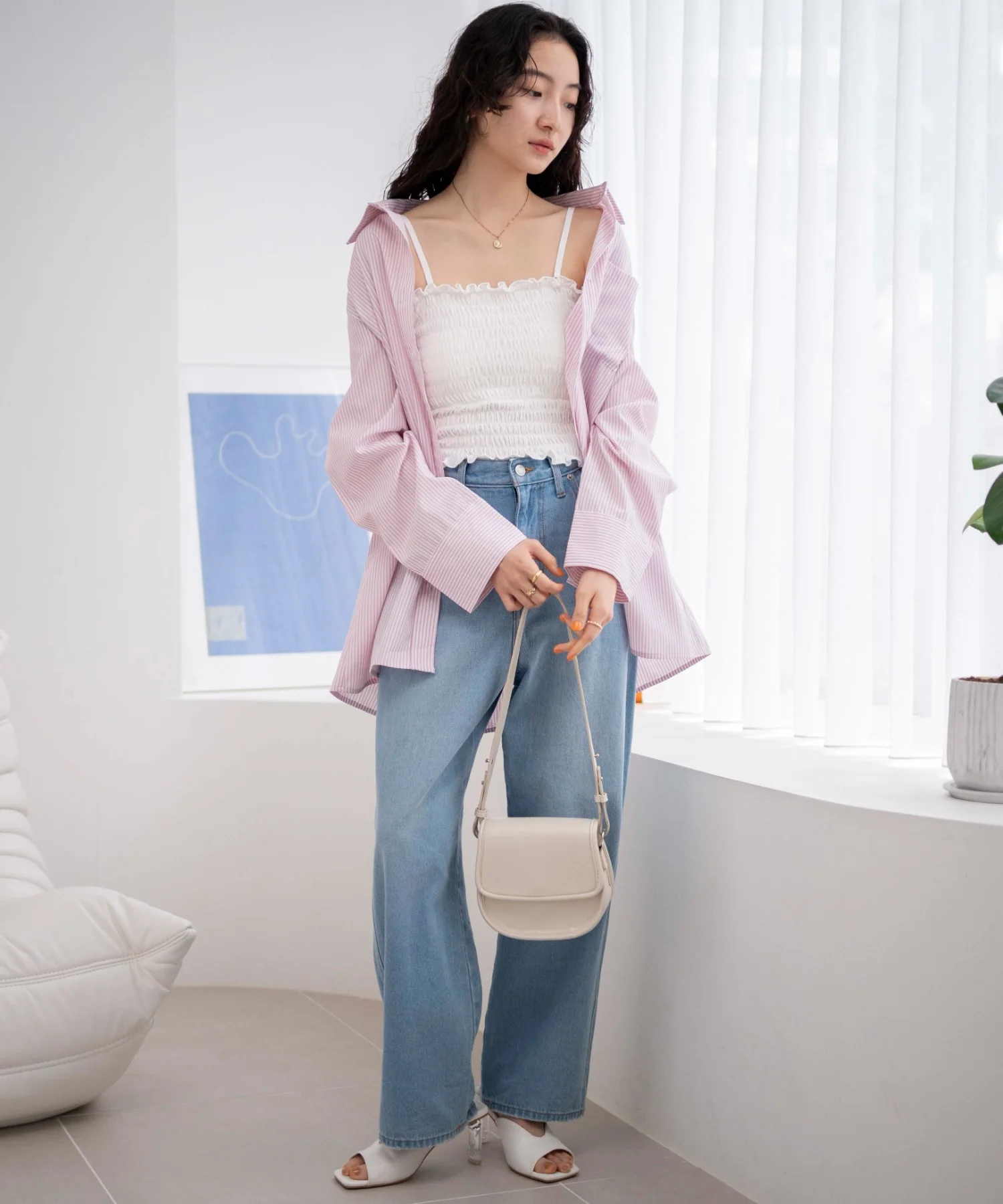 ２WAYシャーリングキャミ - Image 16