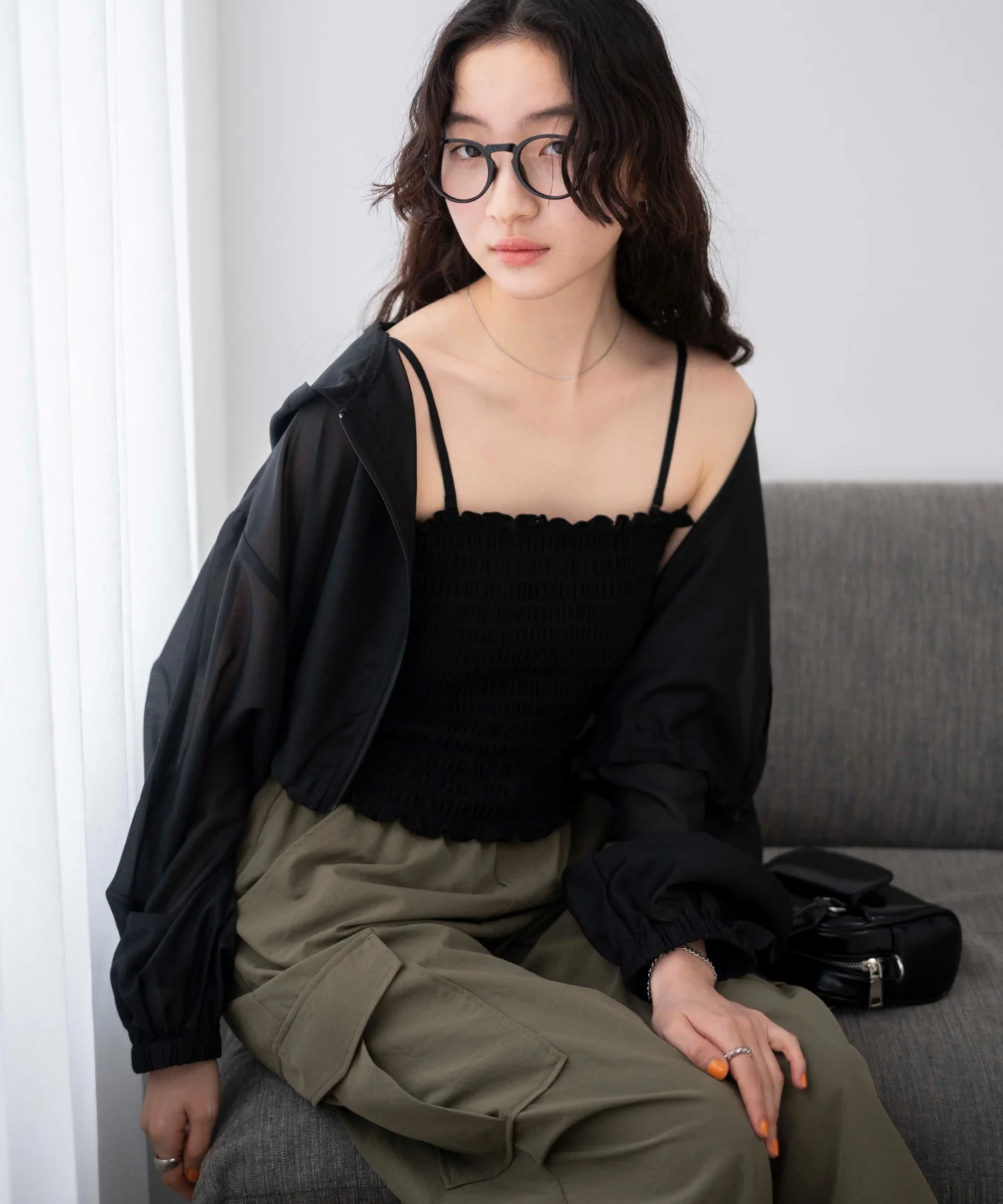 ２WAYシャーリングキャミ - Image 17