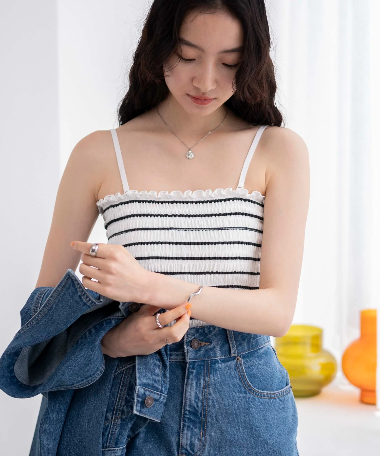 ２WAYシャーリングキャミ - Image 25