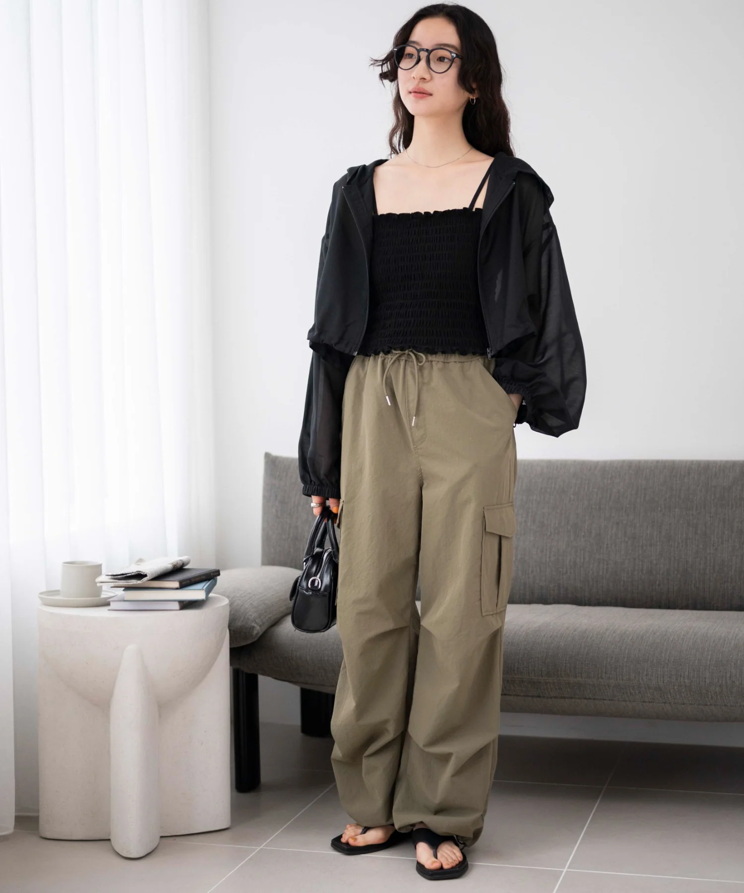 ２WAYシャーリングキャミ - Image 5