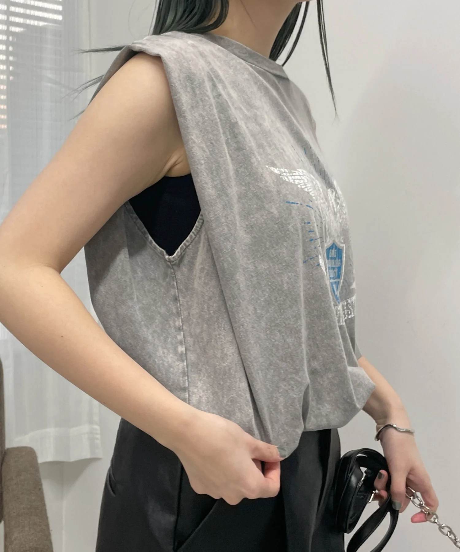 ヴィンテージウォッシュタックノースリーブT - Image 14
