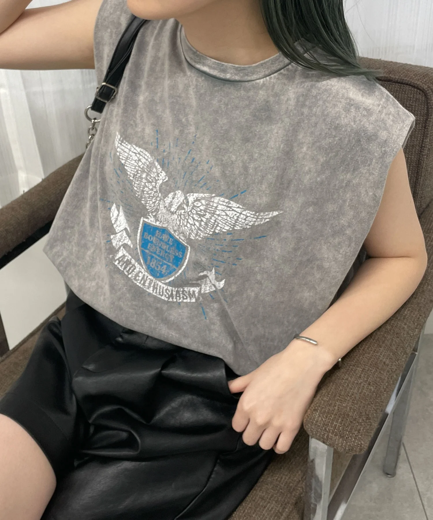 ヴィンテージウォッシュタックノースリーブT - Image 15