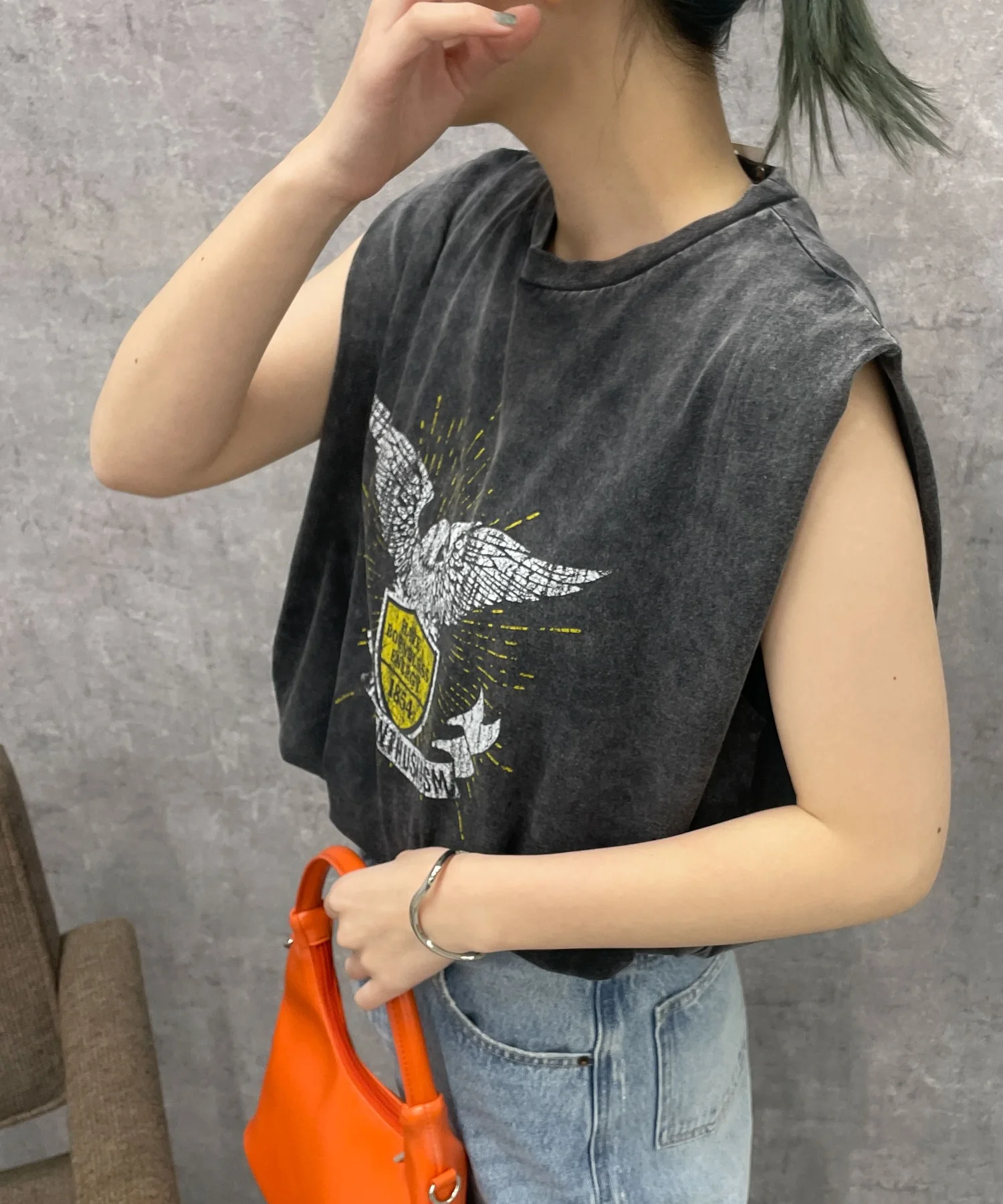 ヴィンテージウォッシュタックノースリーブT - Image 20