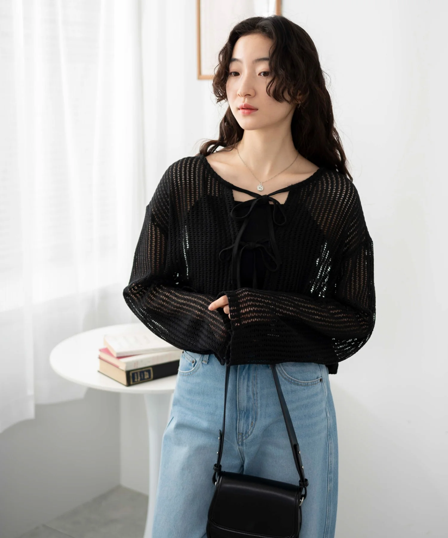 メッシュリボンカーディガン - Image 18