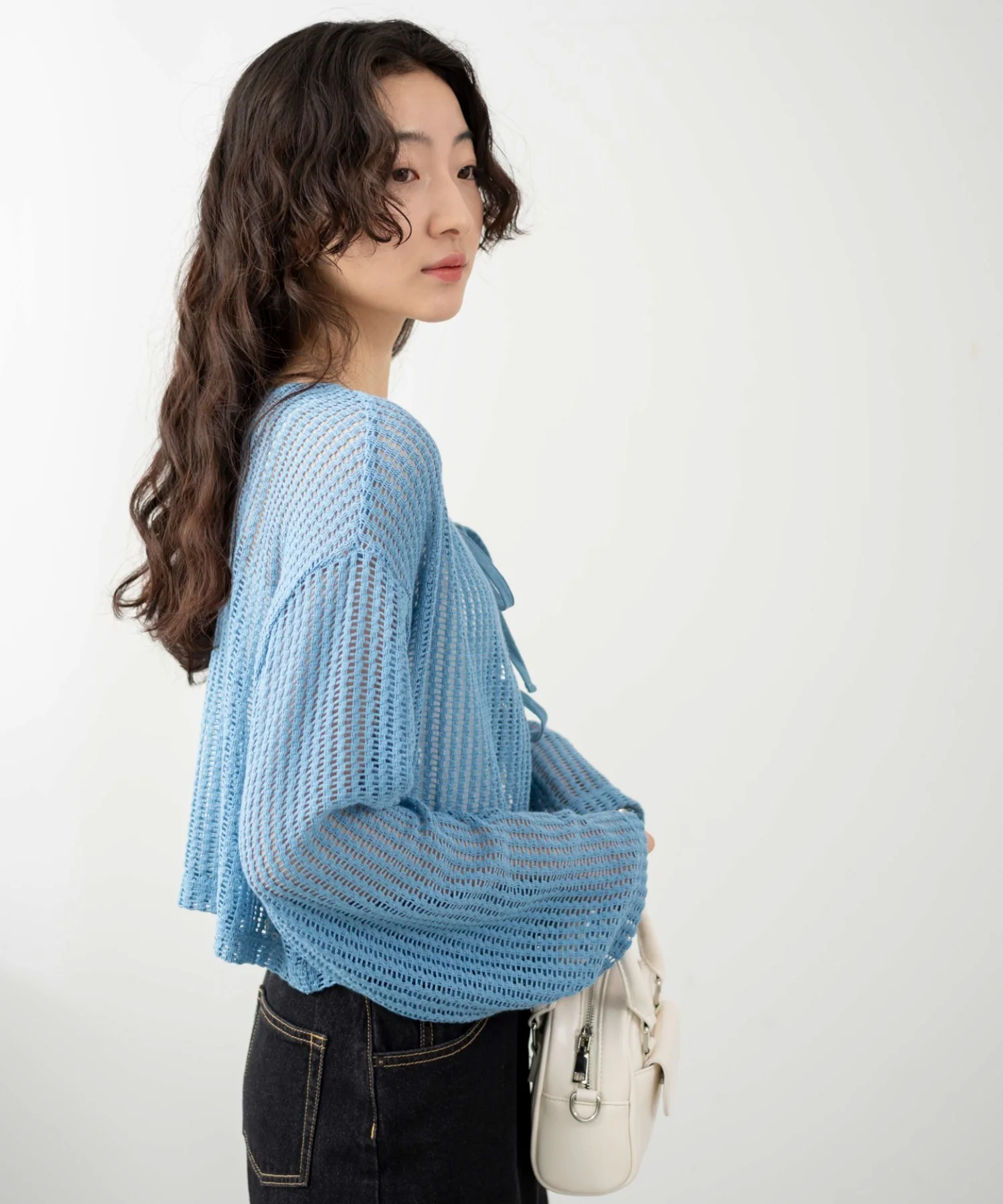 メッシュリボンカーディガン - Image 22