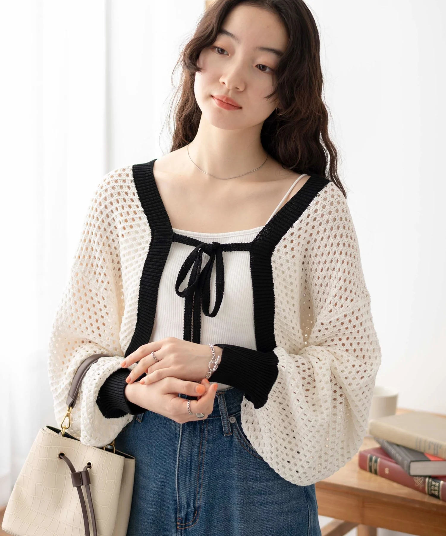 メッシュリボンボレロ - Image 11