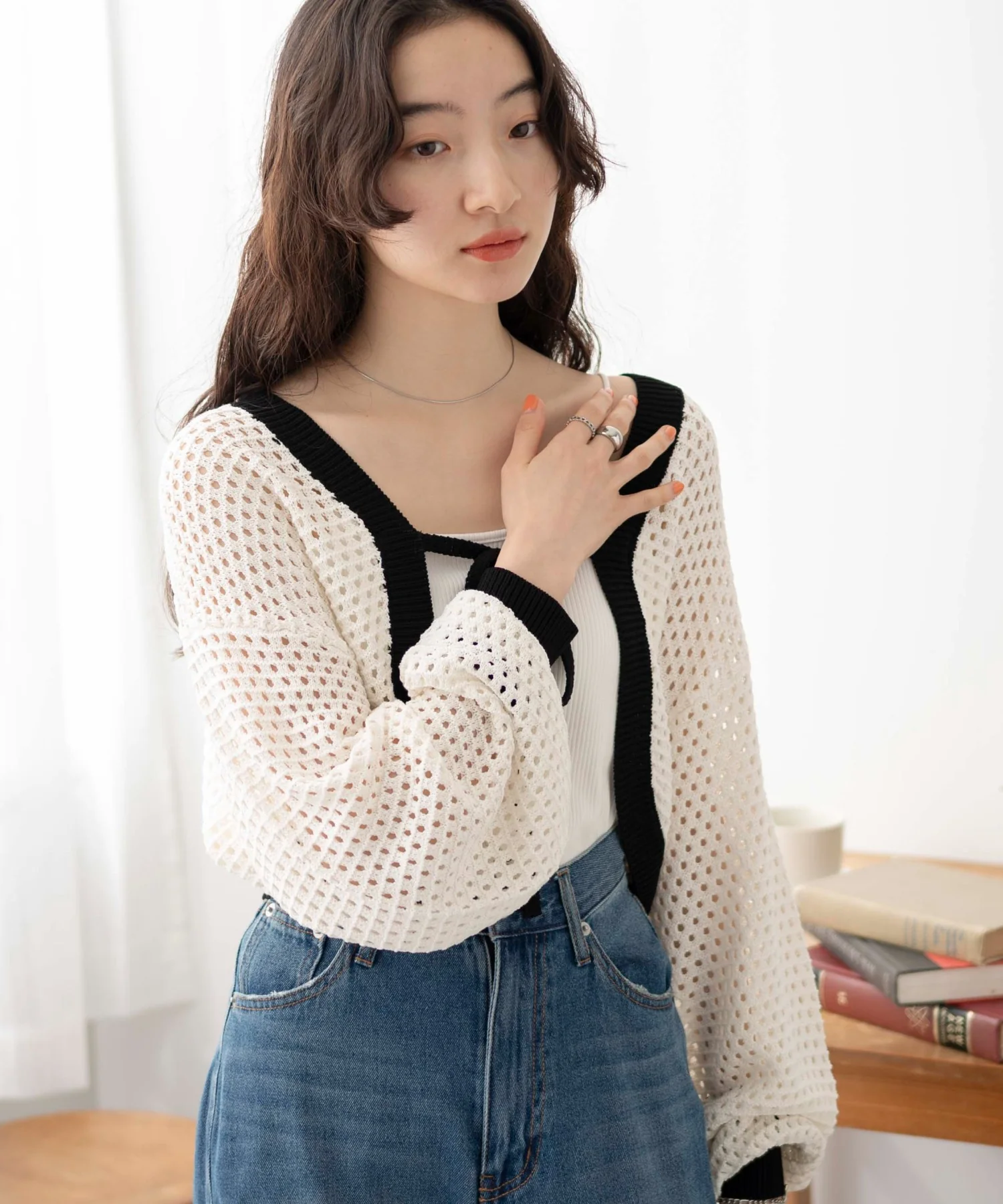 メッシュリボンボレロ - Image 13