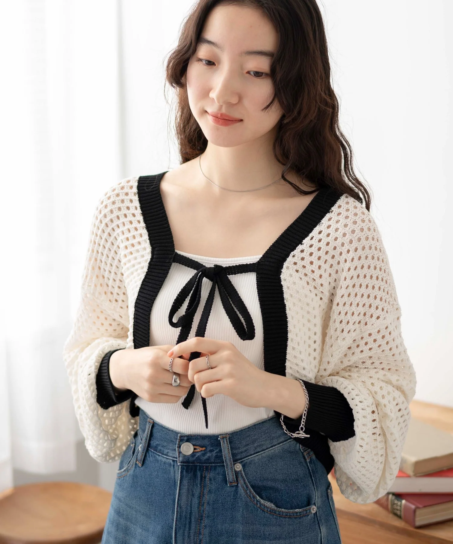 メッシュリボンボレロ - Image 14