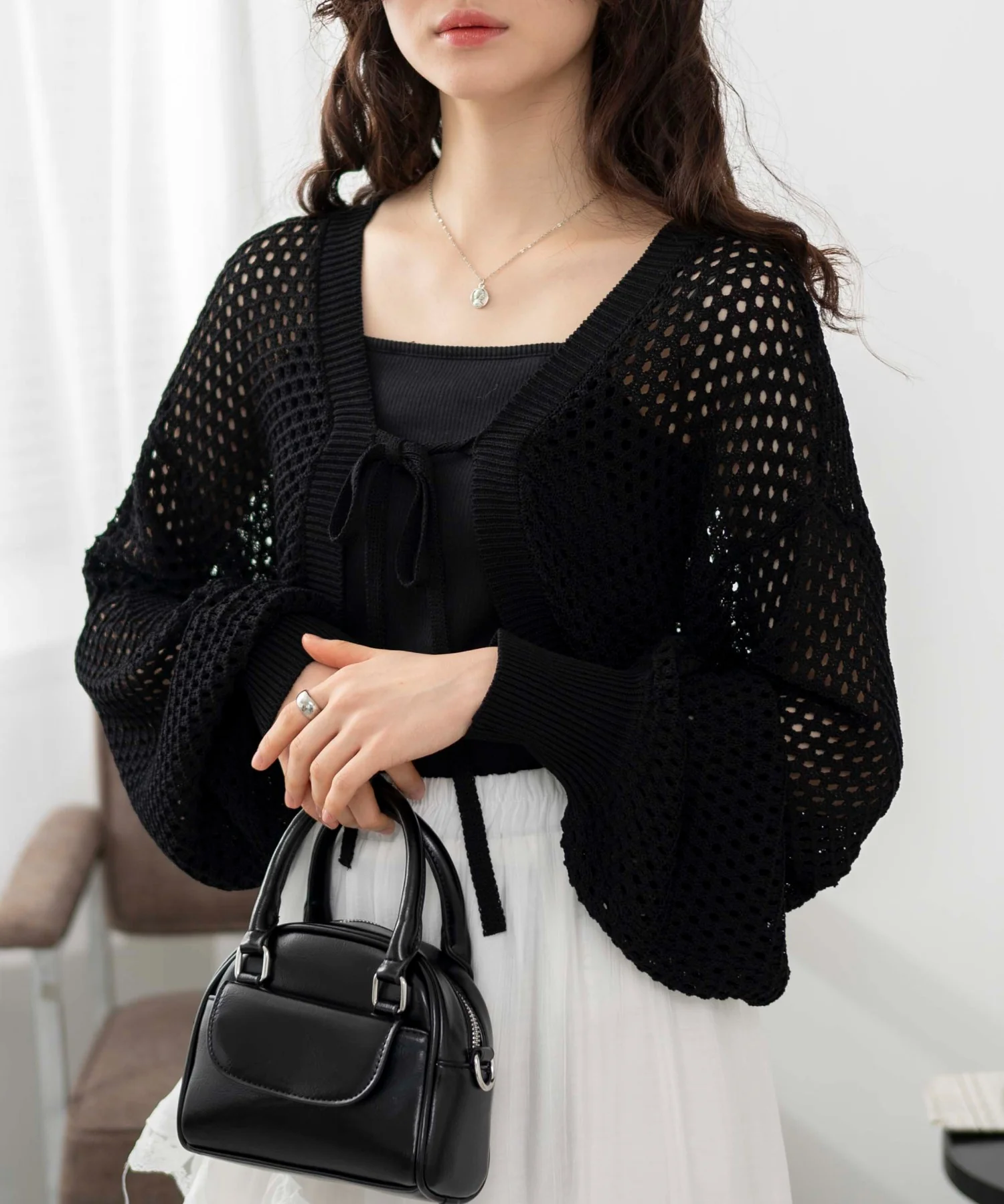 メッシュリボンボレロ - Image 4