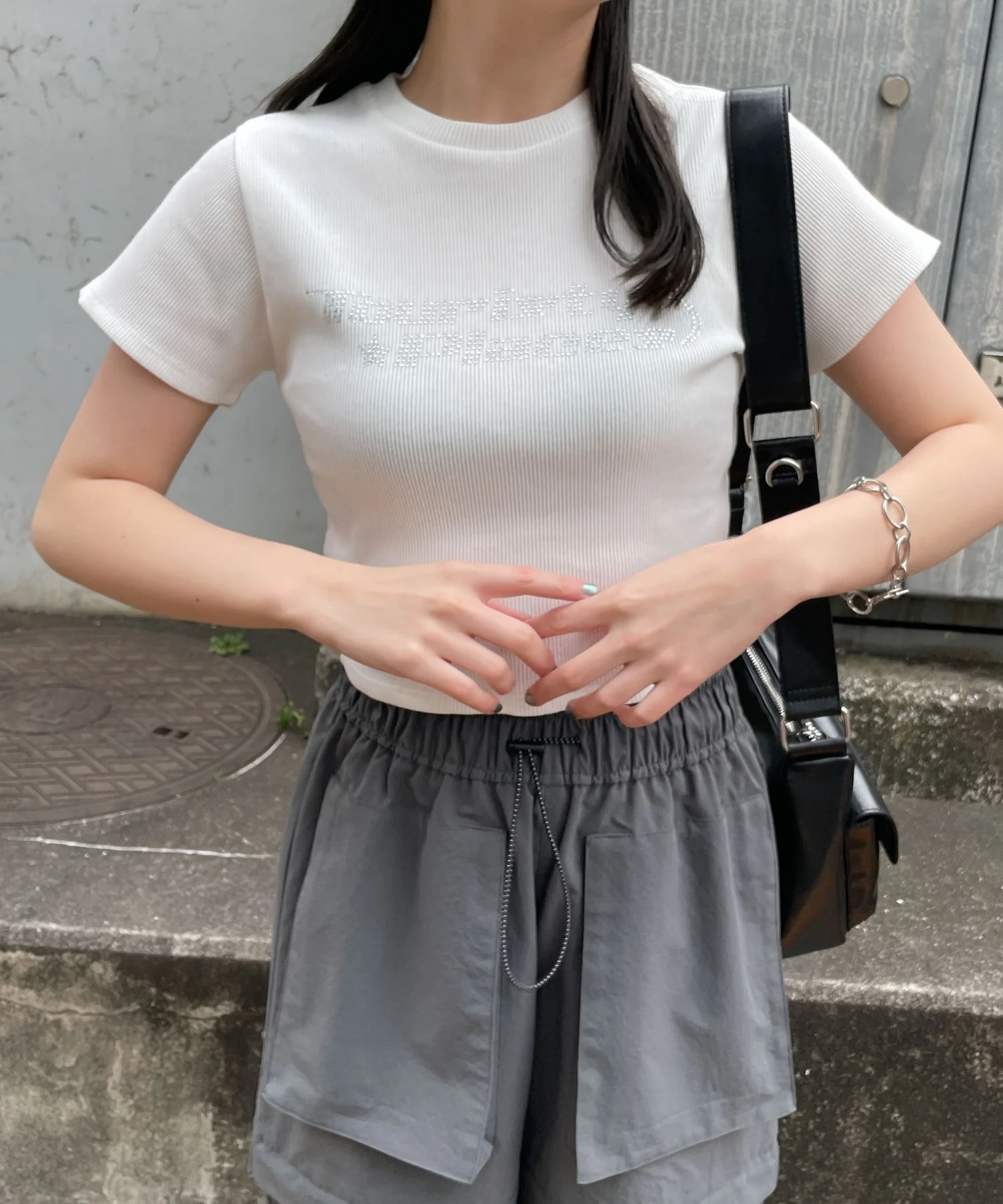 ラインストーンリブちびT - Image 13