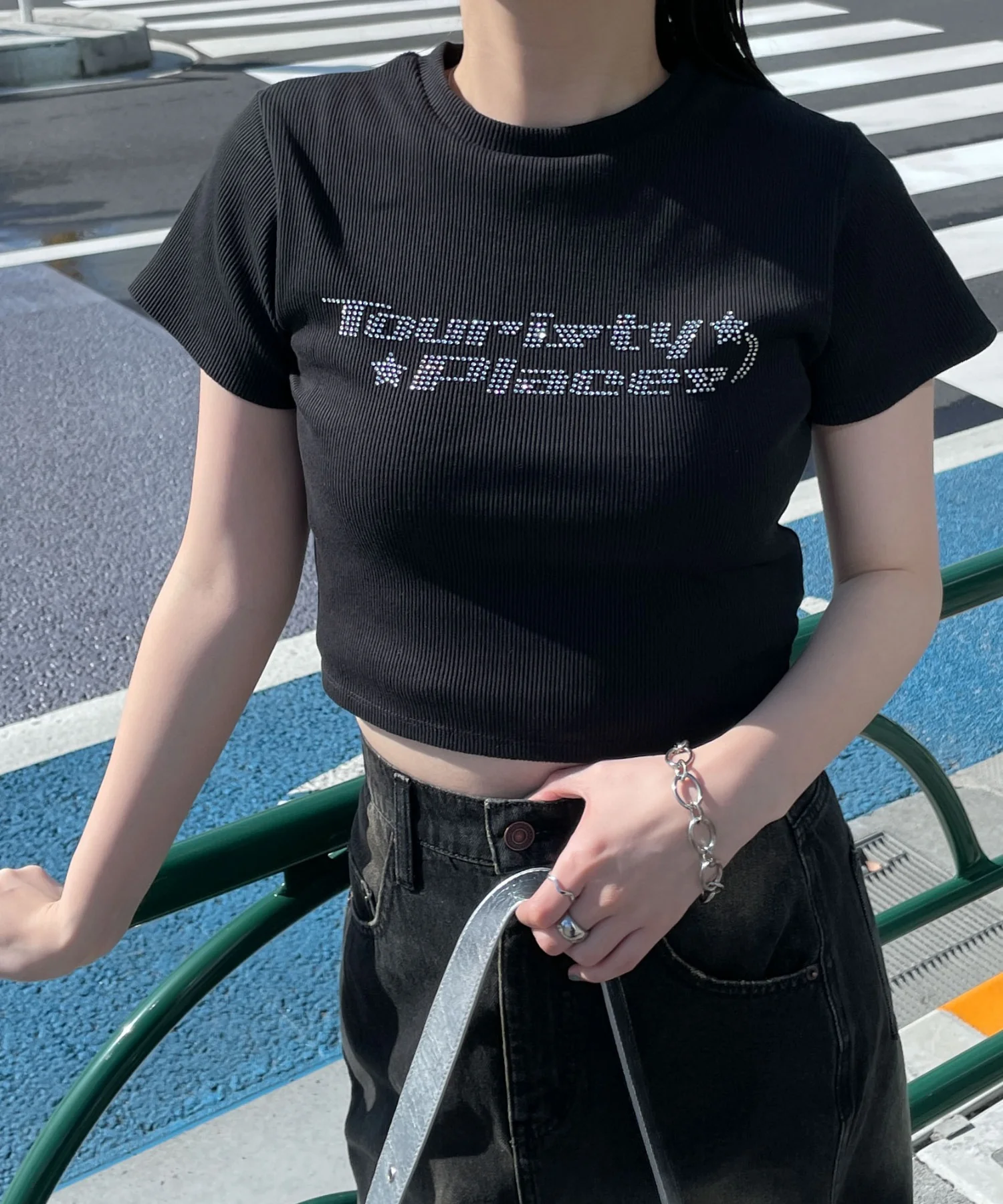 ラインストーンリブちびT - Image 21
