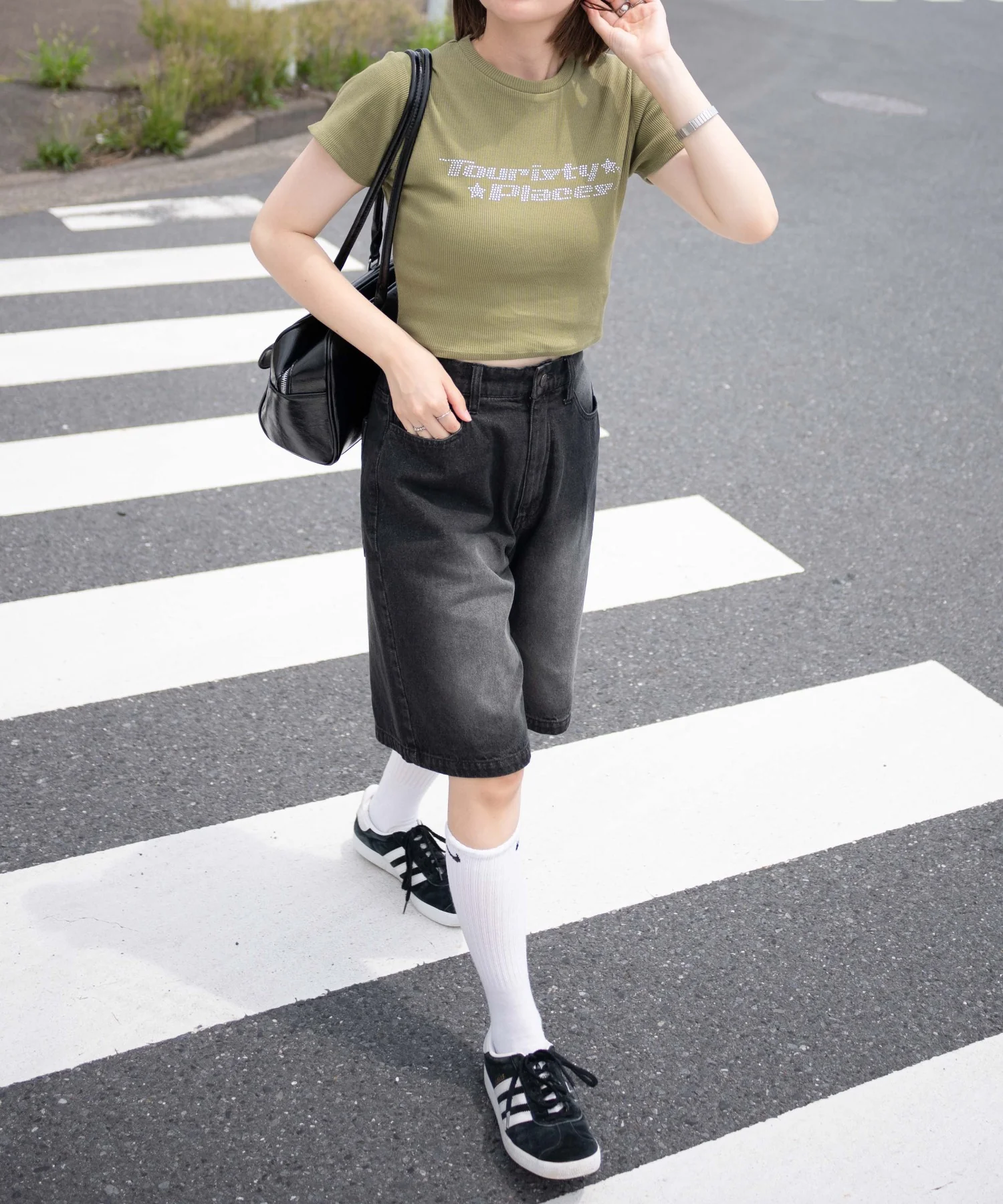 ラインストーンリブちびT - Image 4