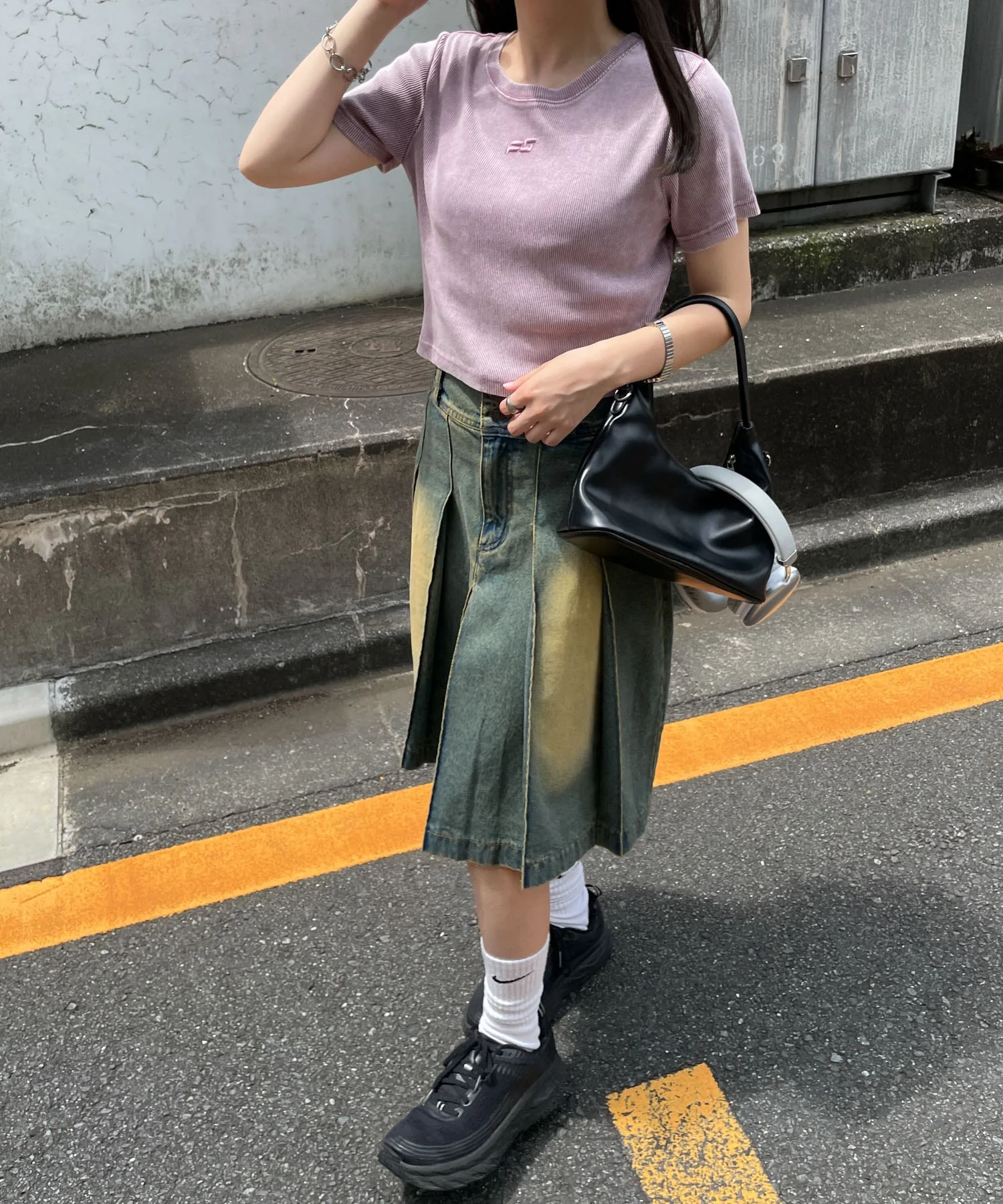 ヴィンテージウォッシュリブT - Image 7