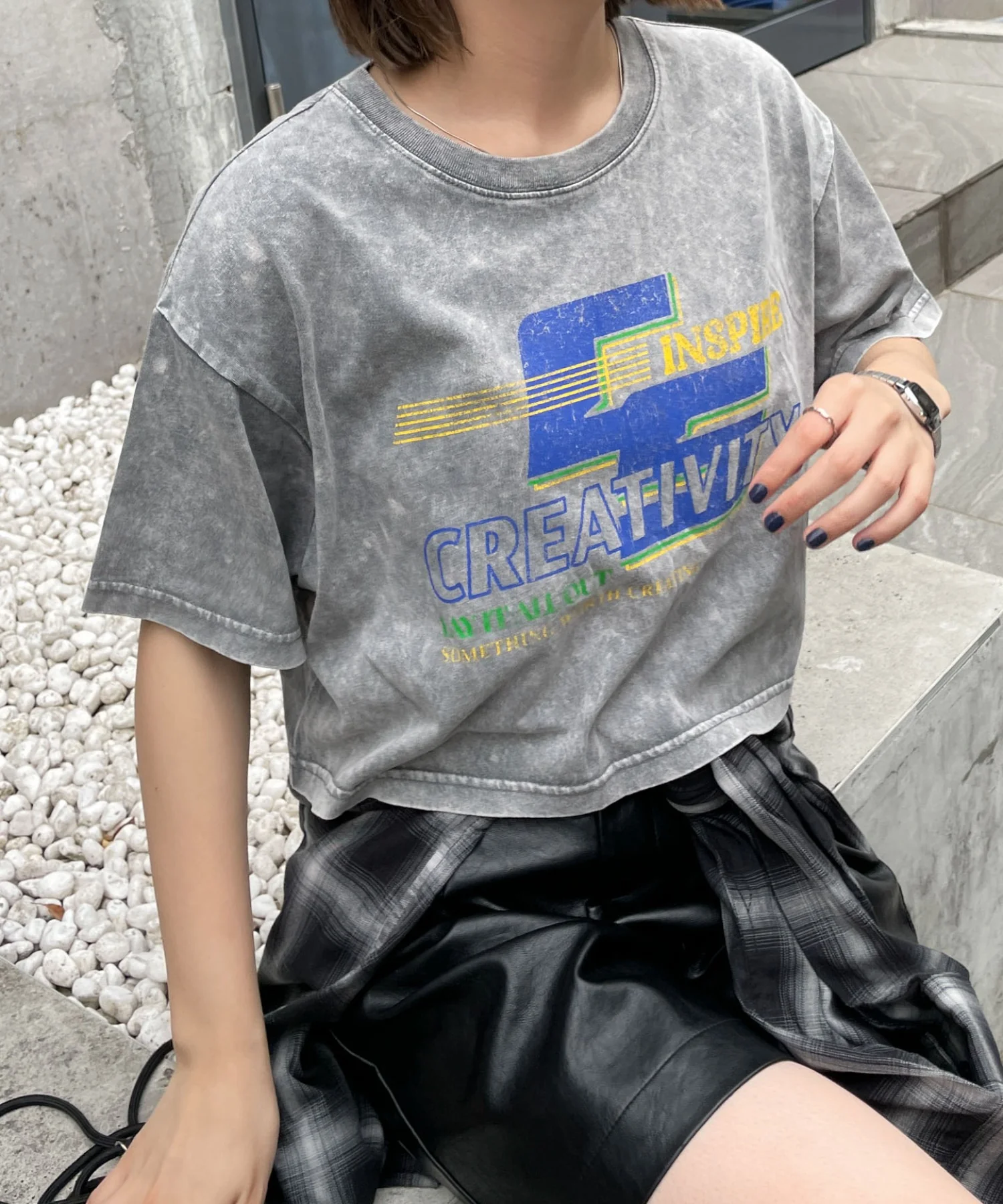 ヴィンテージウォッシュショートT - Image 46