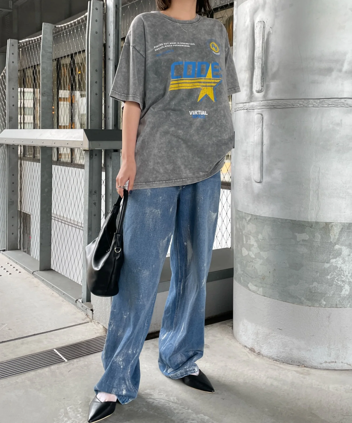 ヴィンテージウォッシュグラフィックTシャツ - Image 16