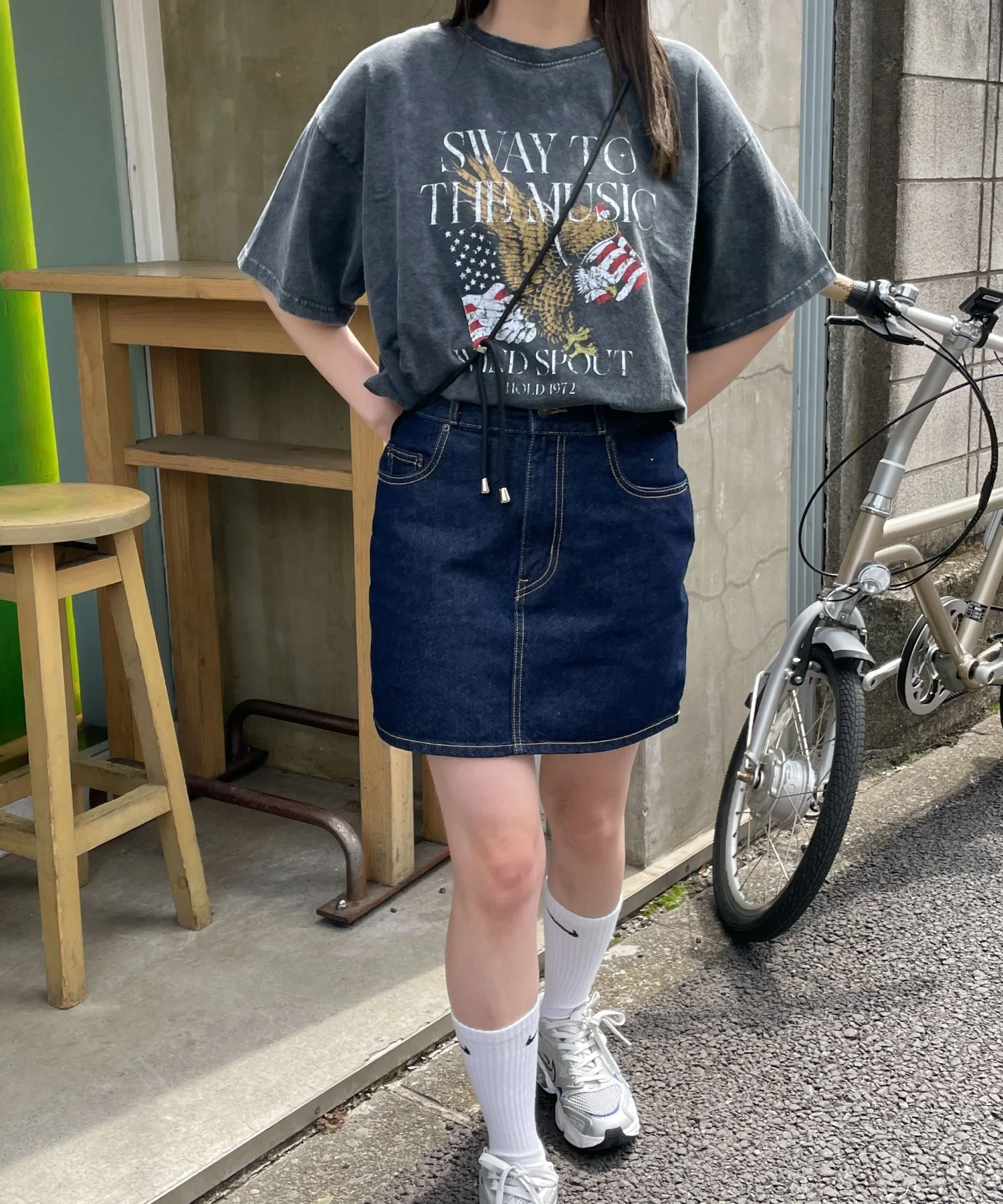 ヴィンテージウォッシュグラフィックTシャツ - Image 22