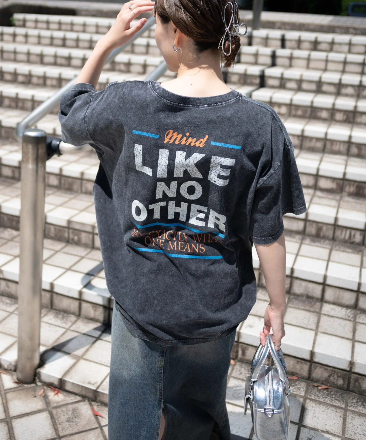 ヴィンテージウォッシュグラフィックTシャツ - Image 44