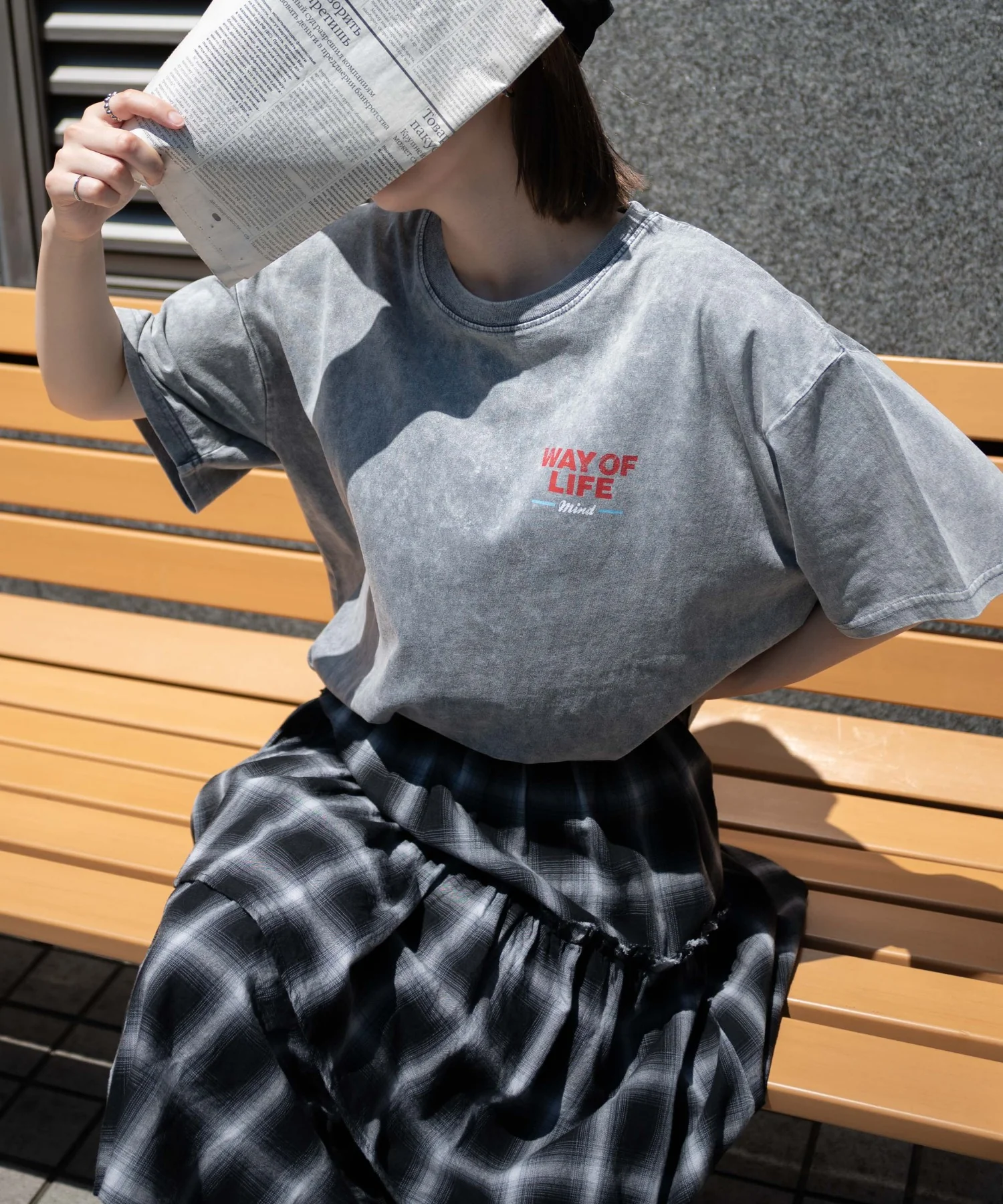 ヴィンテージウォッシュグラフィックTシャツ - Image 47