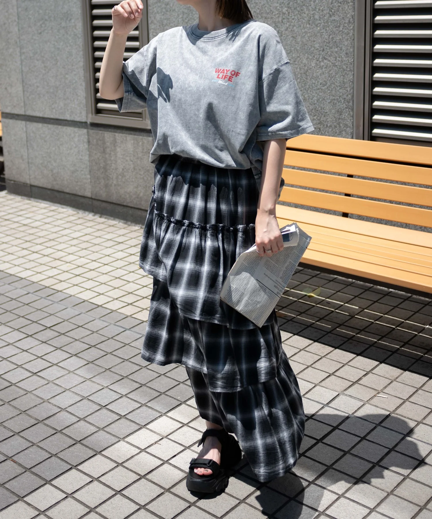 ヴィンテージウォッシュグラフィックTシャツ - Image 49