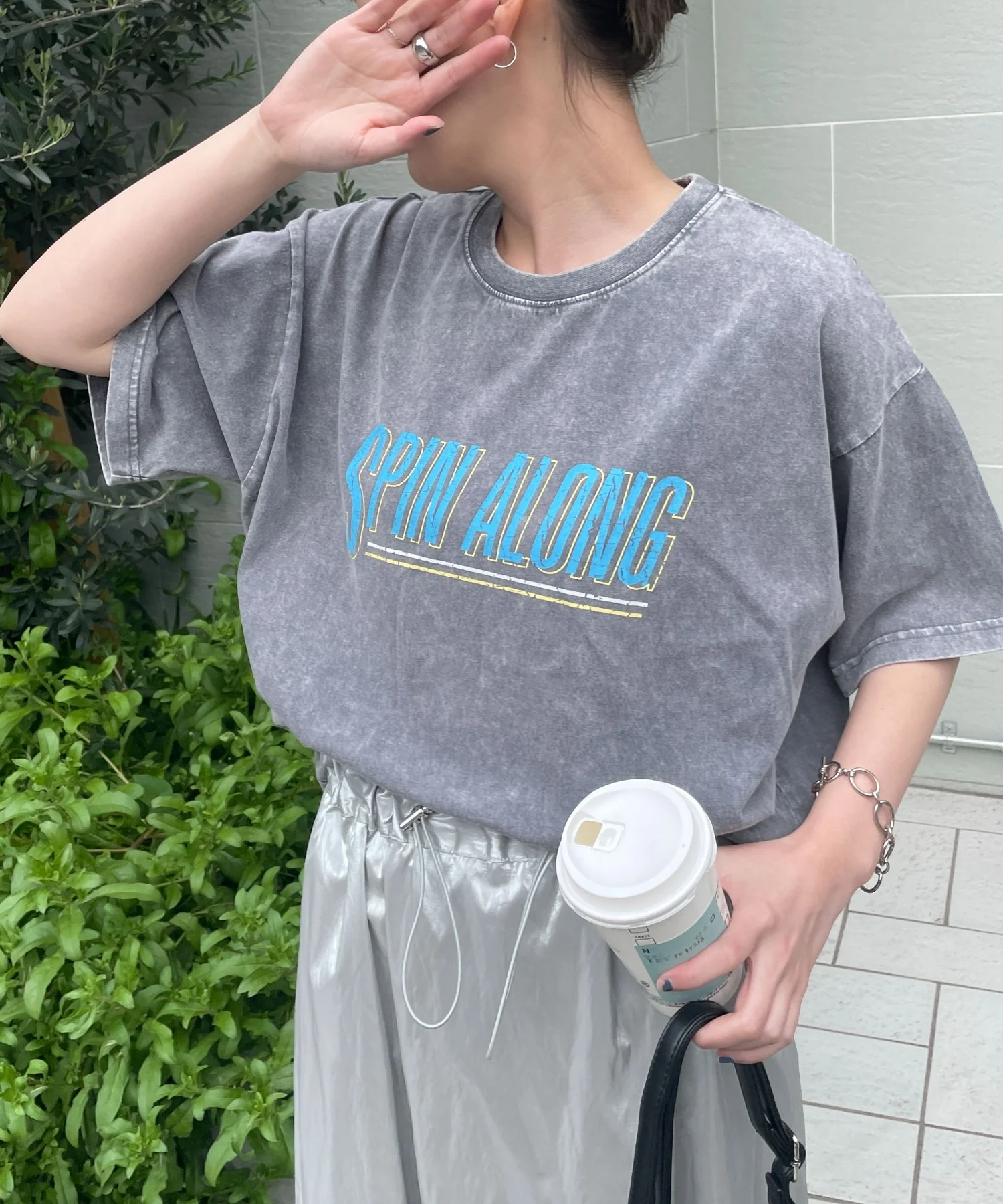 ヴィンテージウォッシュグラフィックTシャツ - Image 52