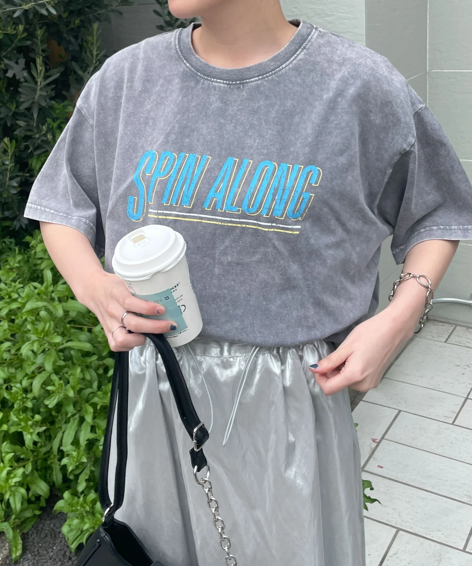 ヴィンテージウォッシュグラフィックTシャツ - Image 53
