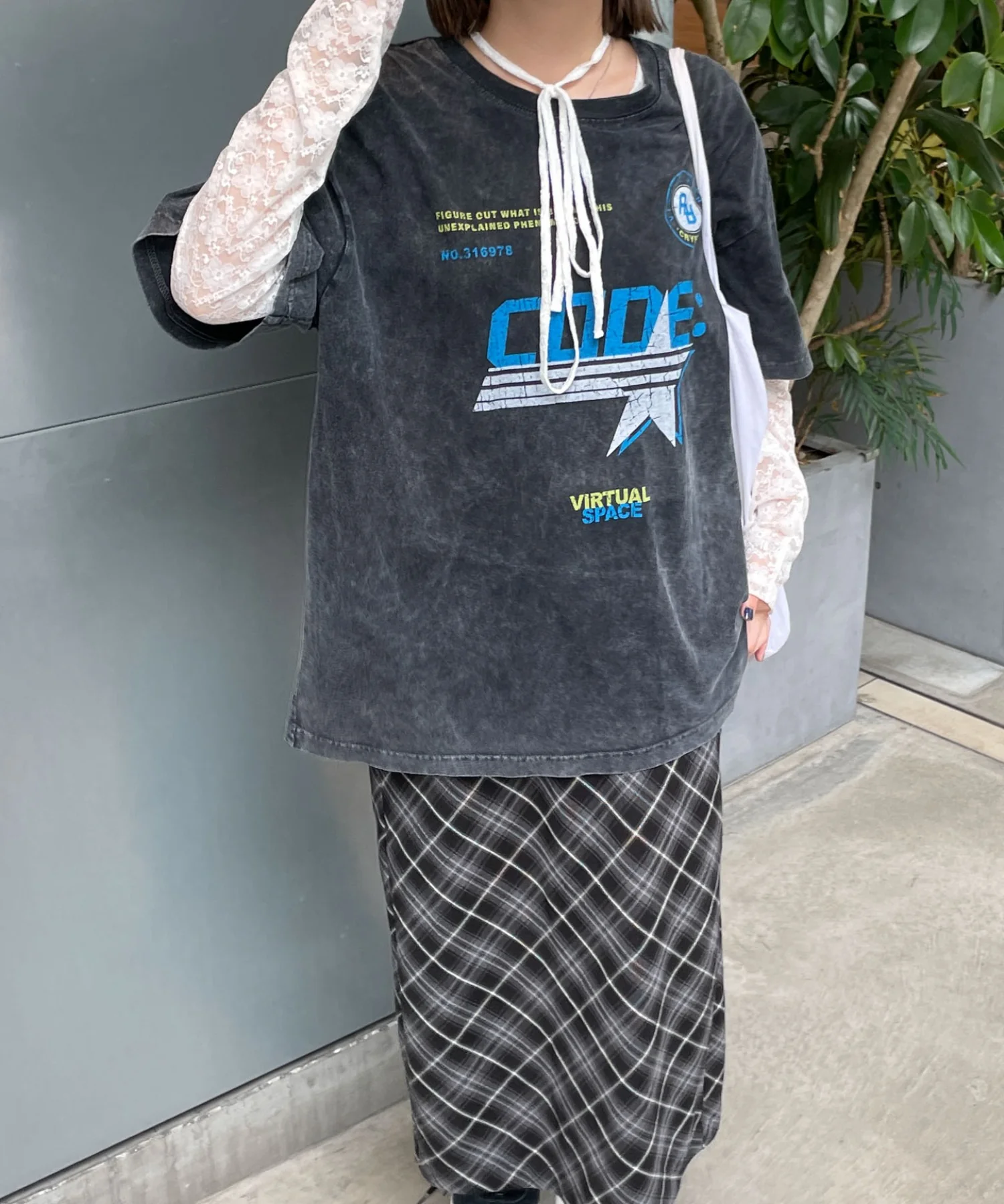 ヴィンテージウォッシュグラフィックTシャツ - Image 55