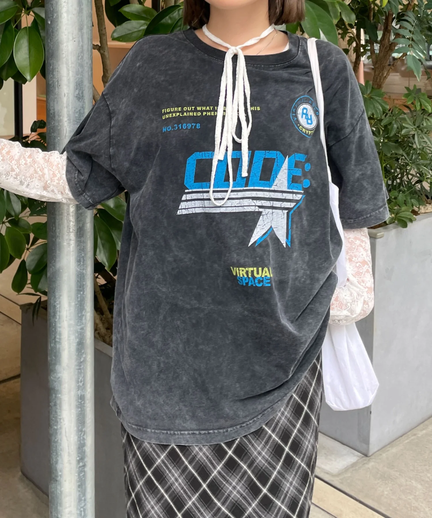 ヴィンテージウォッシュグラフィックTシャツ - Image 56