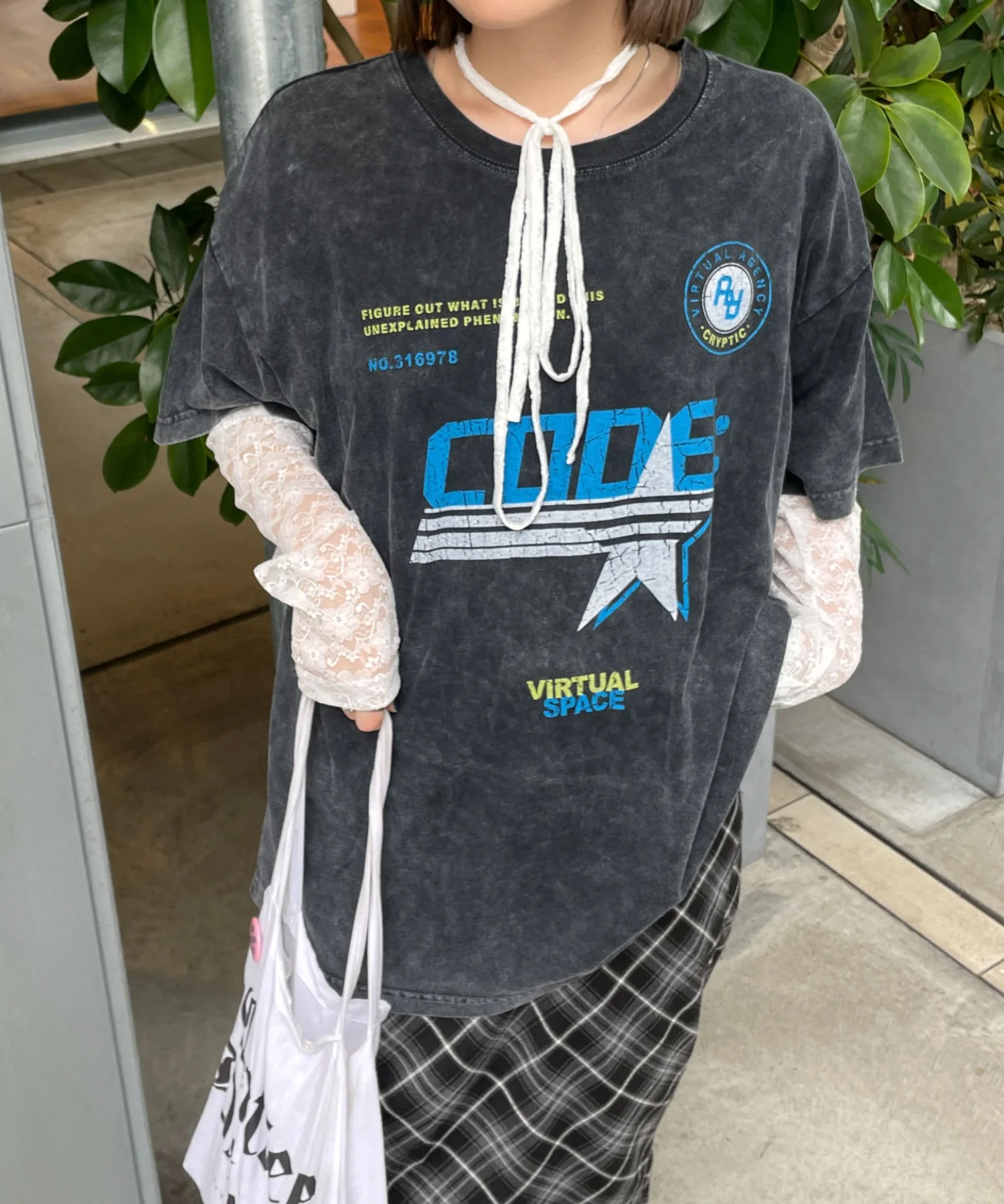 ヴィンテージウォッシュグラフィックTシャツ - Image 57