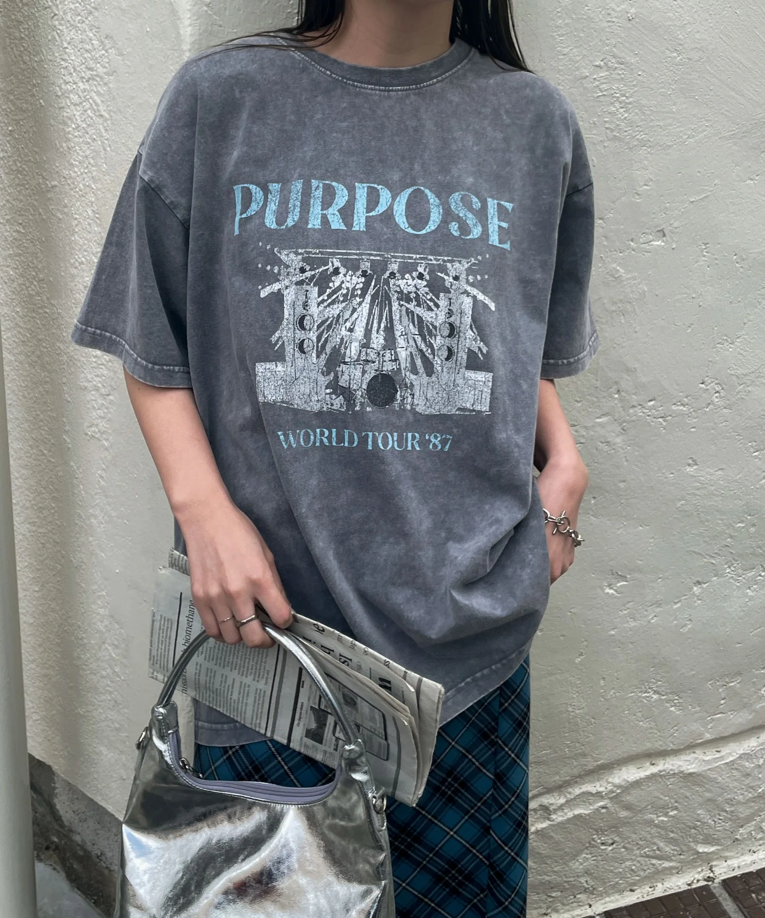 ヴィンテージウォッシュグラフィックTシャツ - Image 62