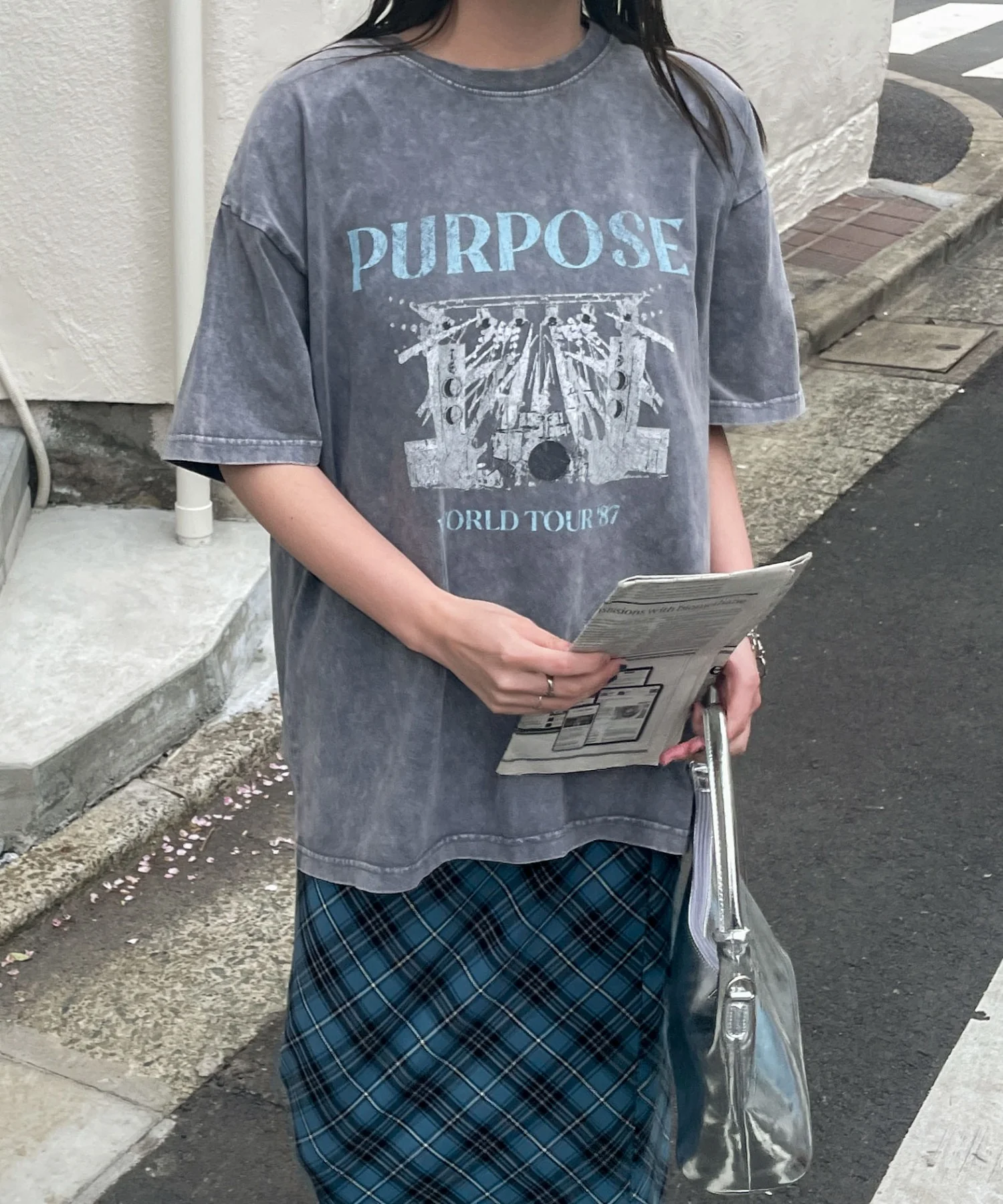 ヴィンテージウォッシュグラフィックTシャツ - Image 63