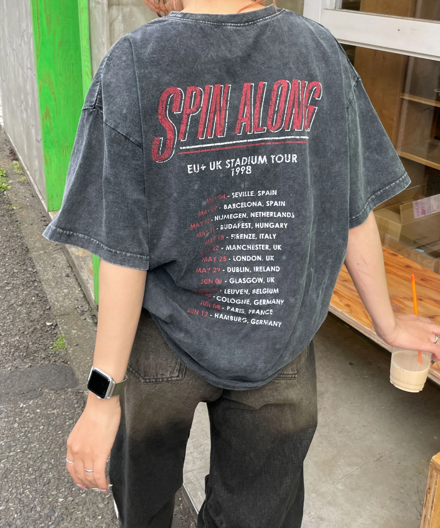 ヴィンテージウォッシュグラフィックTシャツ - Image 65